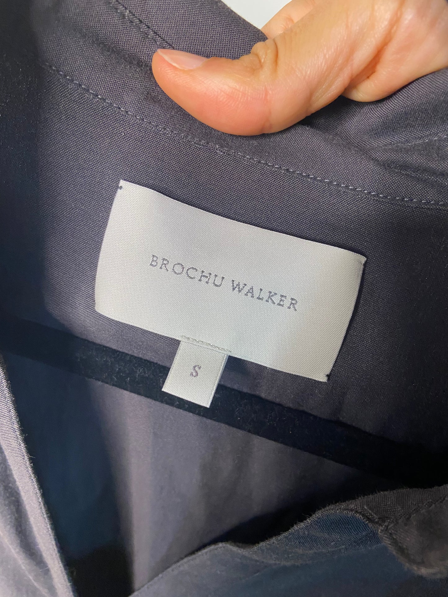 Brochu Walker Mini Havana Dress Faded Black size S