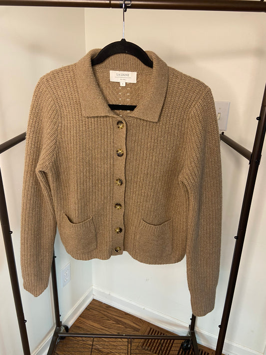La Ligne Wool & Cashmere Cardigan Sweater size S
