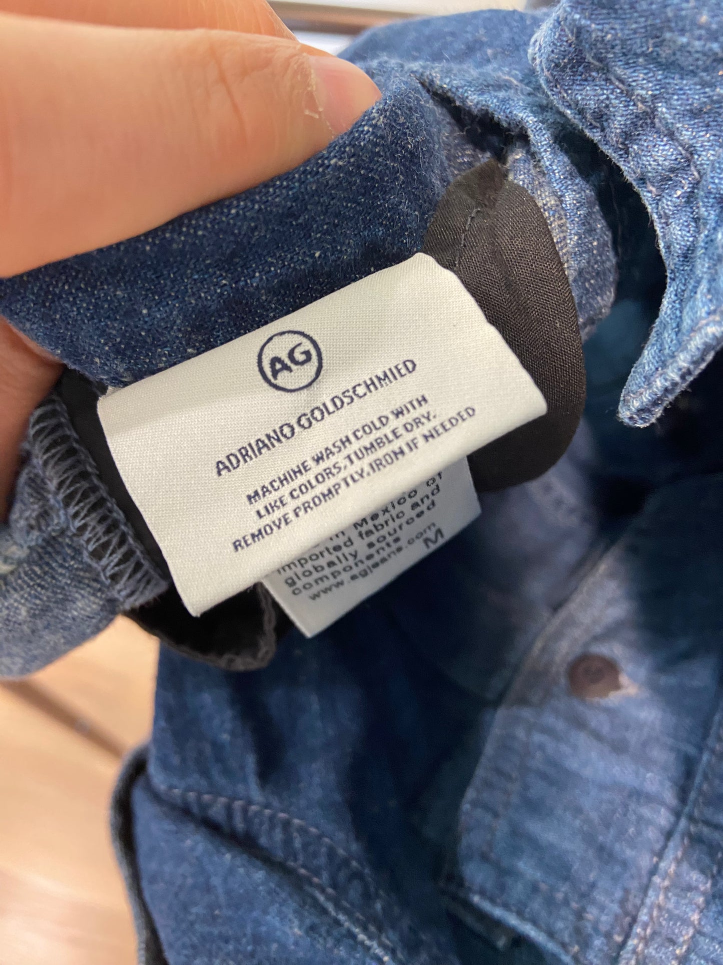 AG The Rhoda Denim Romper size M