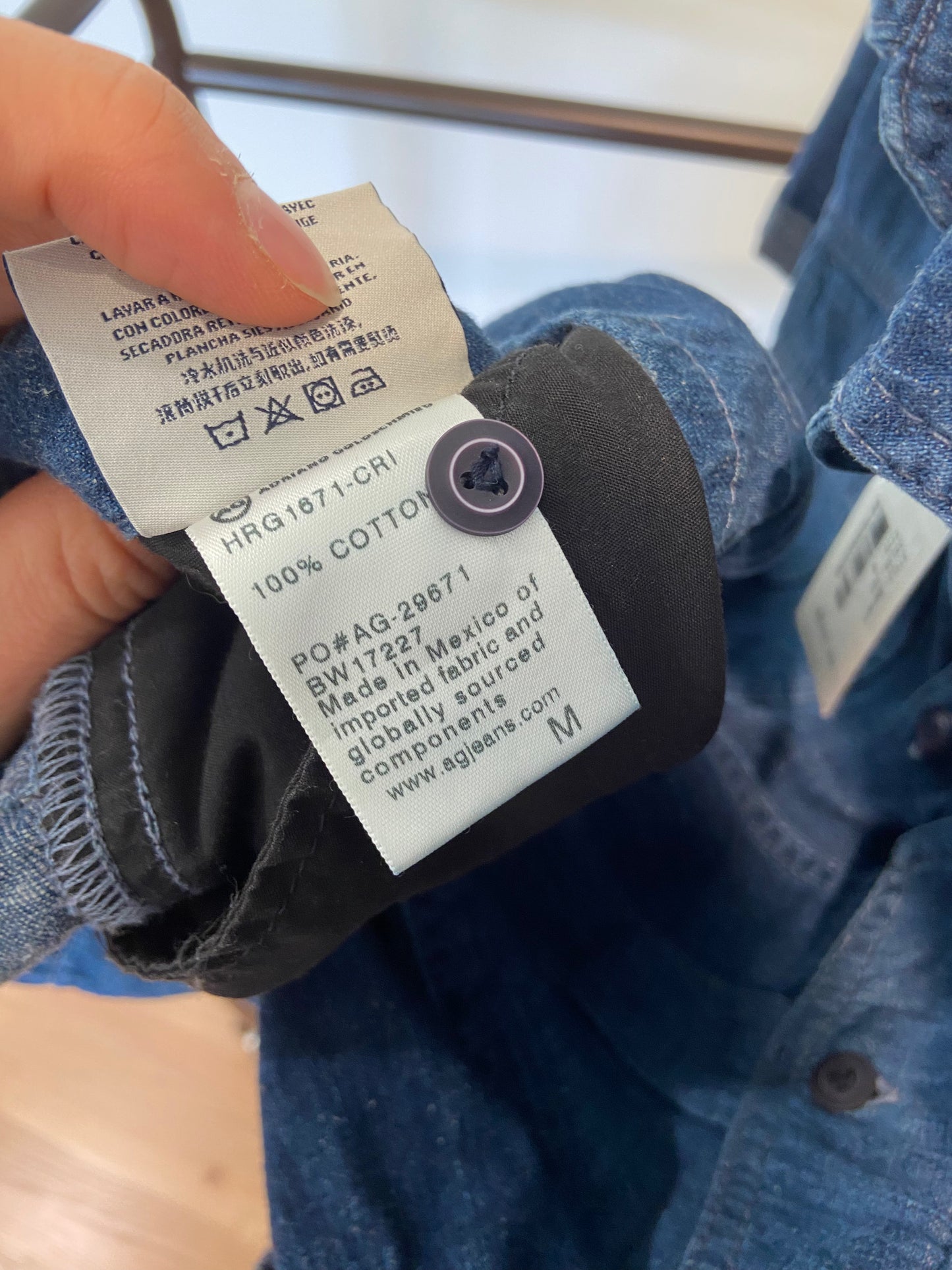 AG The Rhoda Denim Romper size M
