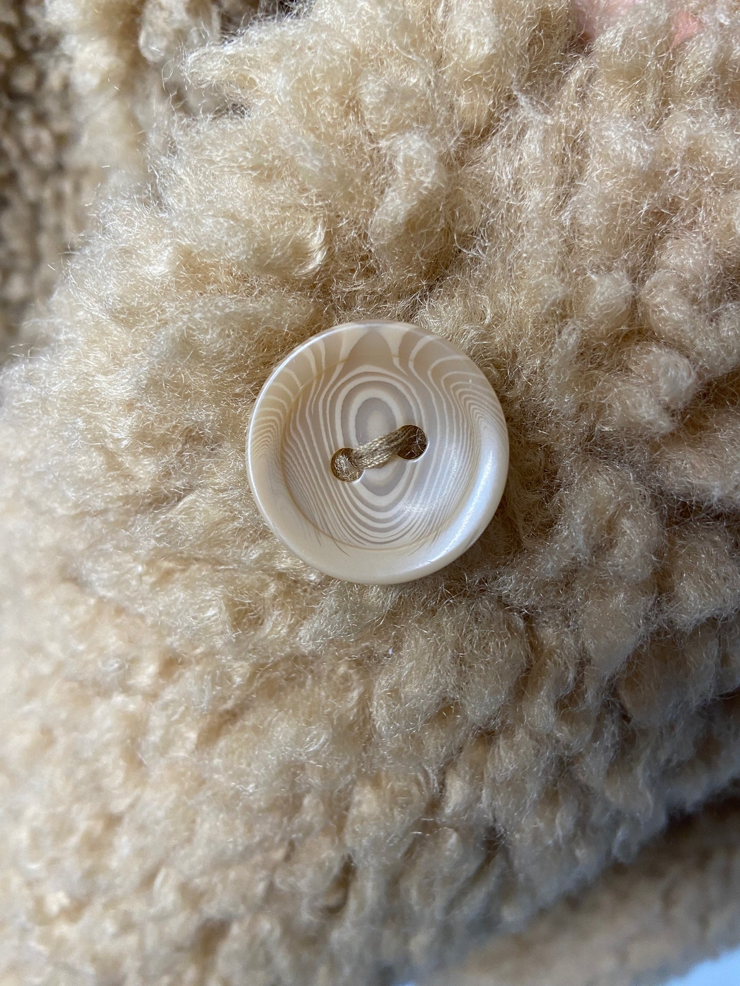 Stand Studio Anika Faux Fur Teddy Coat size 34 - US 2