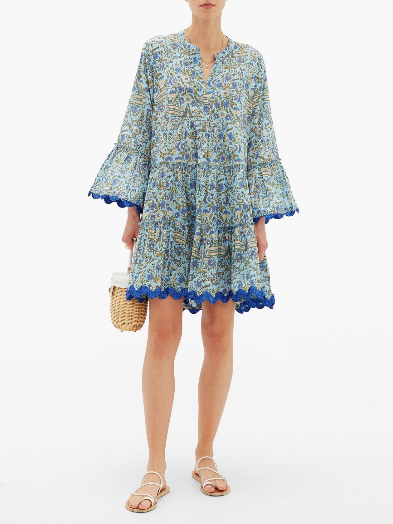 Juliet Dunn Cotton Mini Dress size 2 (6/8)