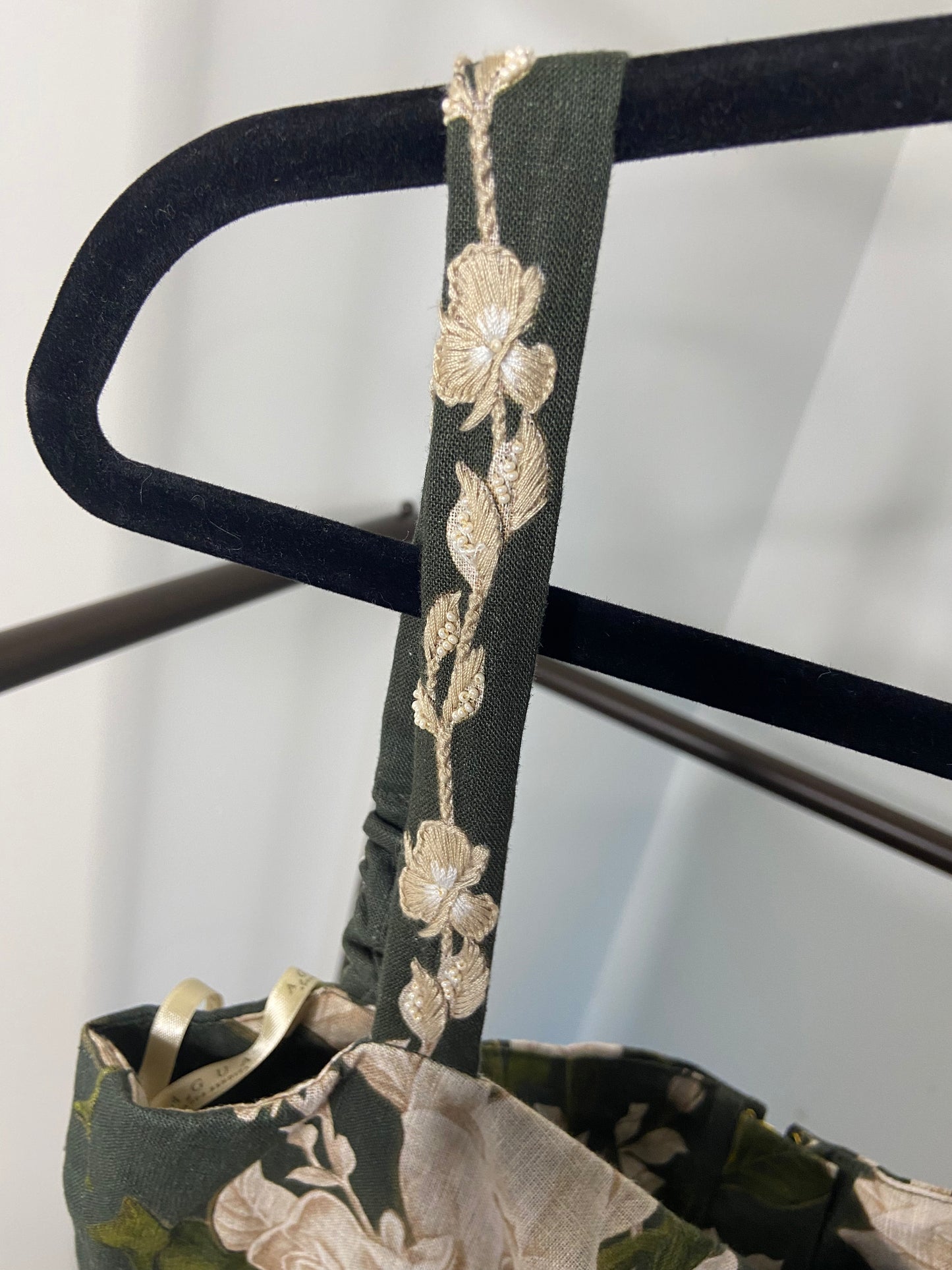 Agua by Agua Bendita Lima Gardenia Maxi Dress size M