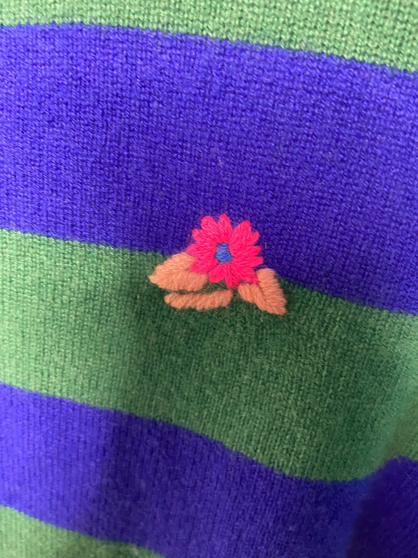 Trovata Birds of Paradis Cashmere Ryann Sweater size XS