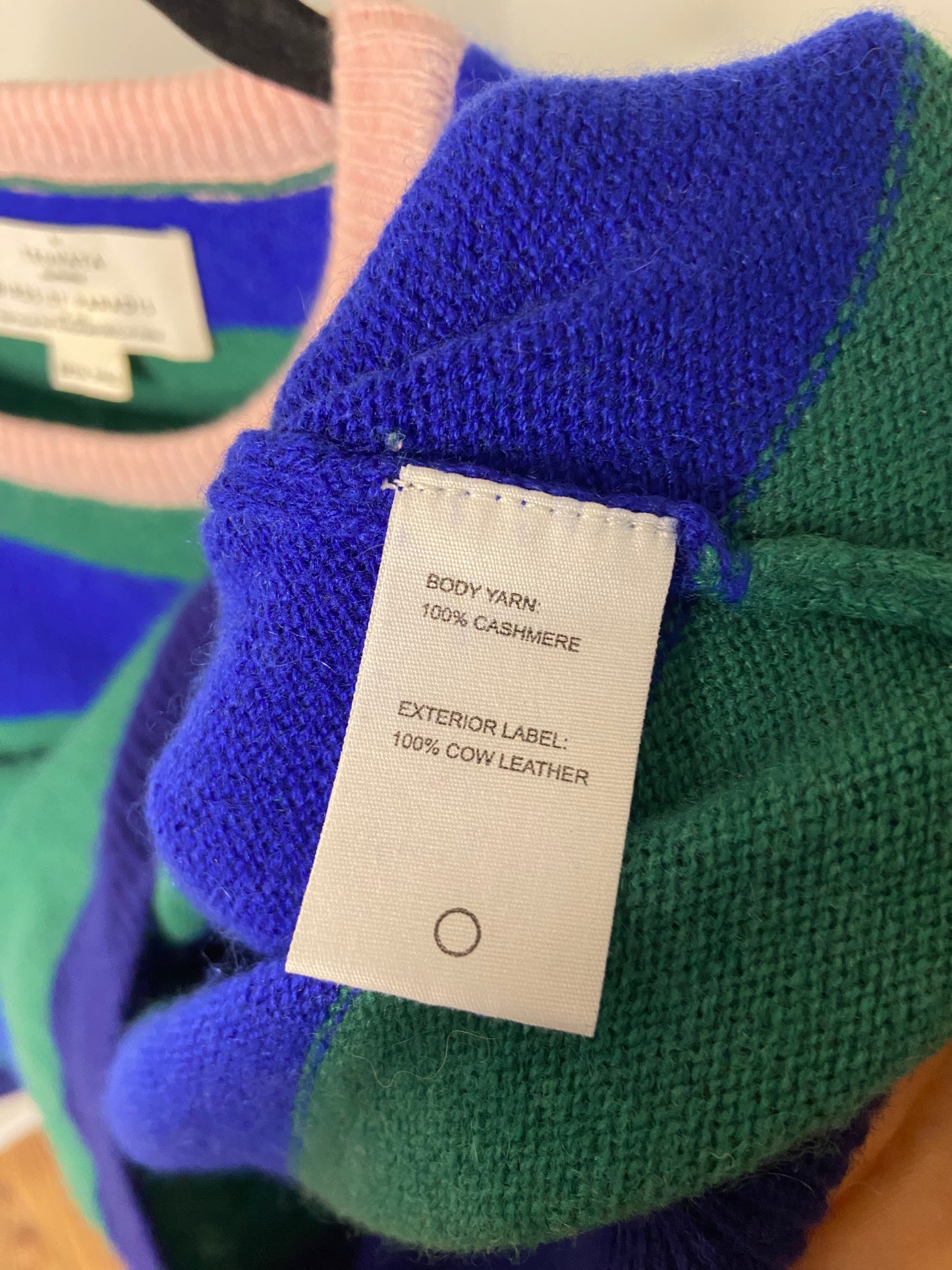 Trovata Birds of Paradis Cashmere Ryann Sweater size XS