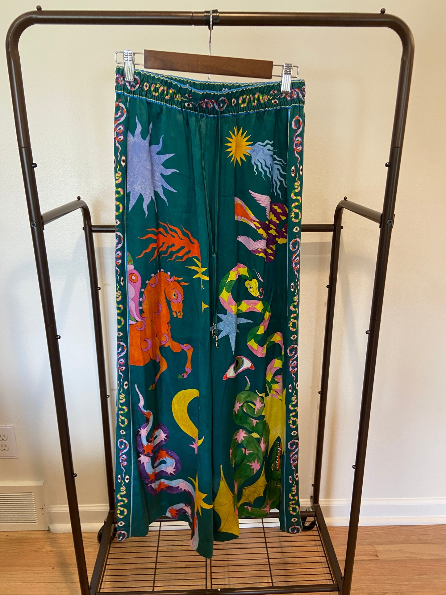 Alemais Guardian Pants in Silk size AU 8 US 4