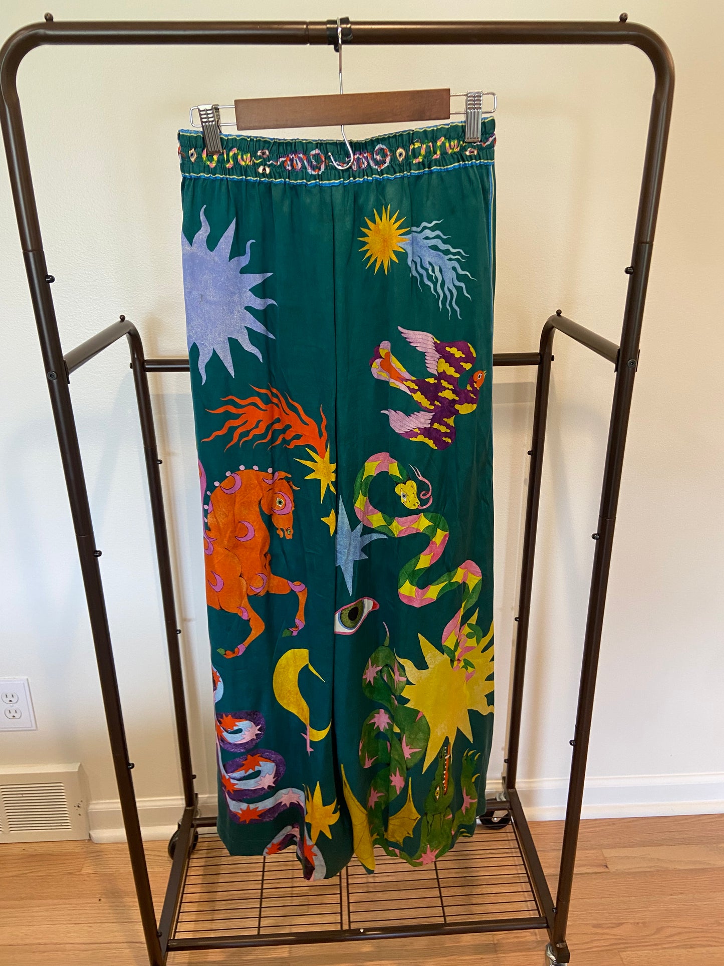 Alemais Guardian Pants in Silk size AU 8 US 4