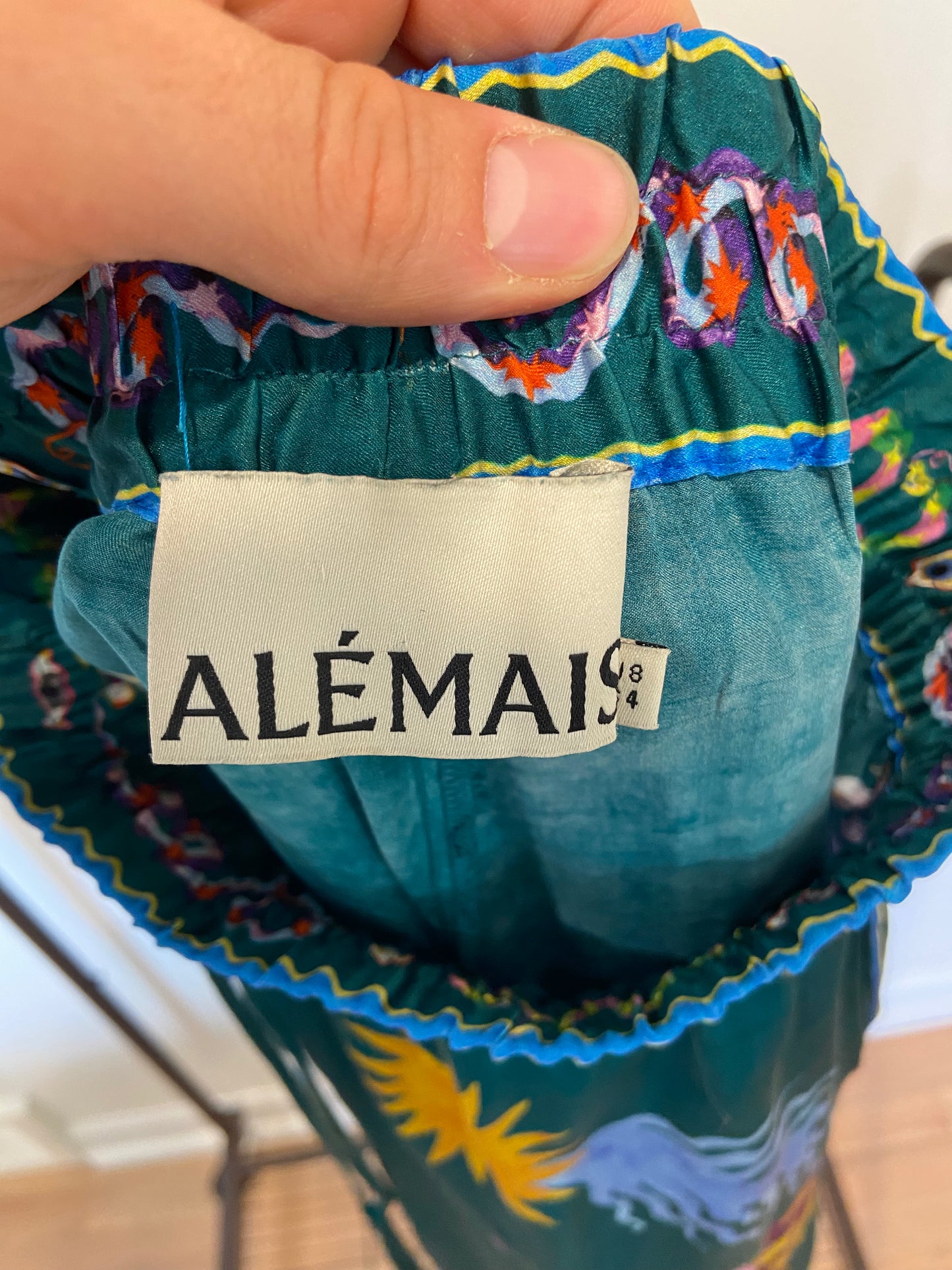 Alemais Guardian Pants in Silk size AU 8 US 4