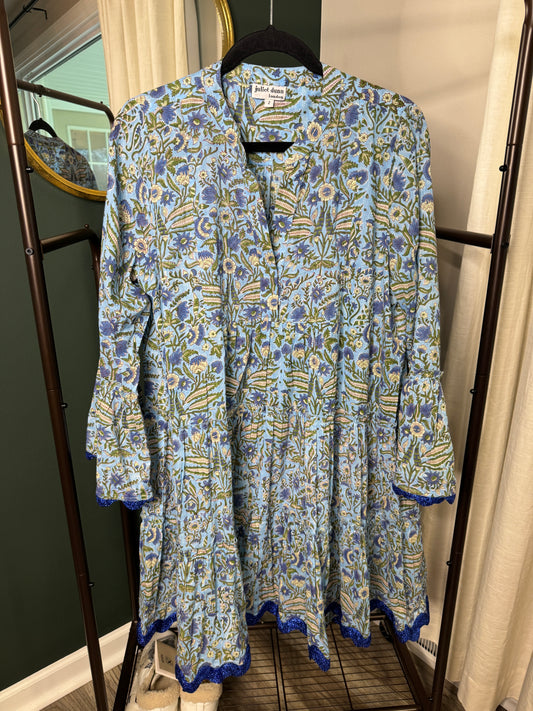 Juliet Dunn Cotton Mini Dress size 2 (6/8)