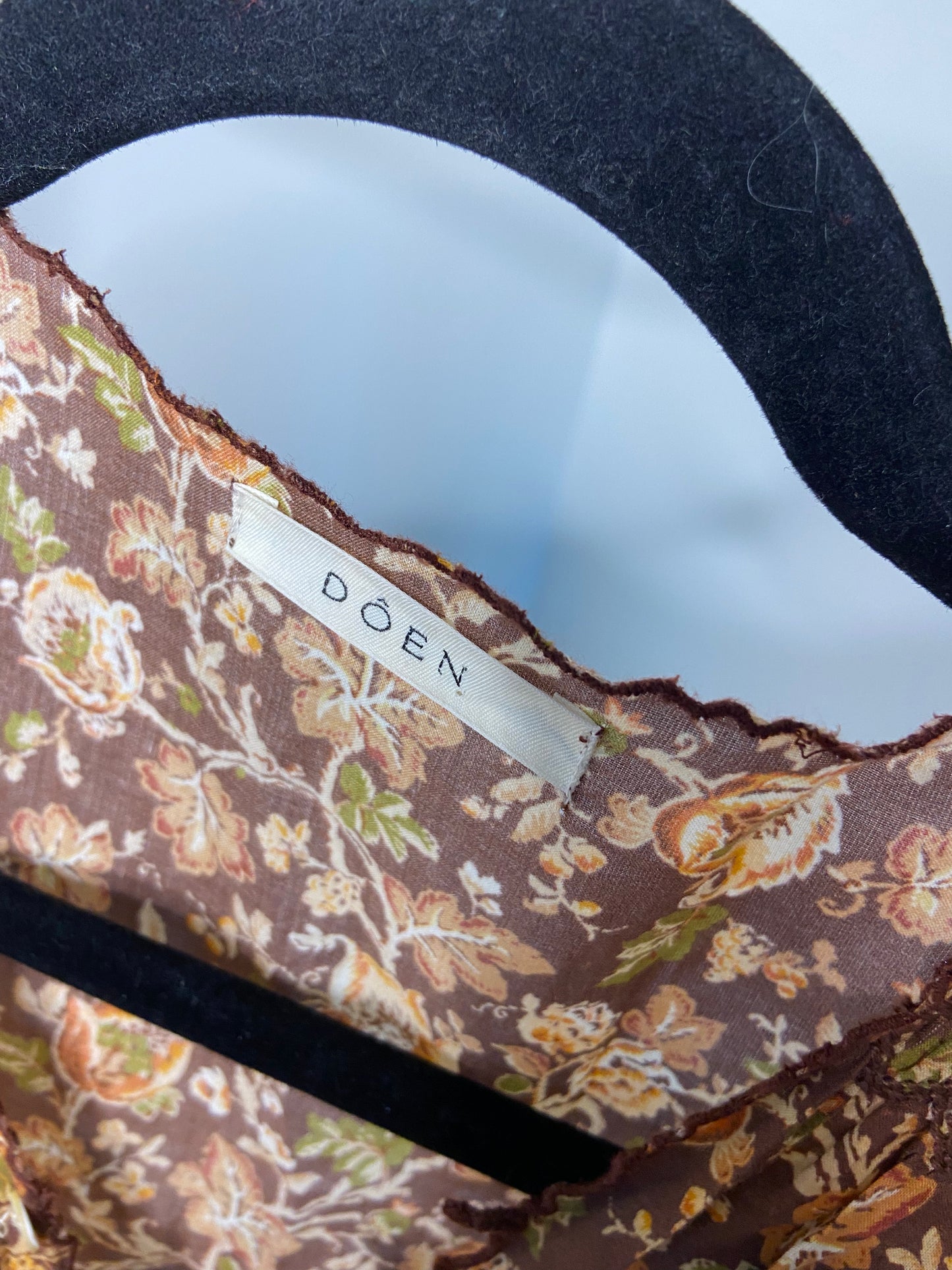 Doen Milana Autumn Floral Midi Dress size S