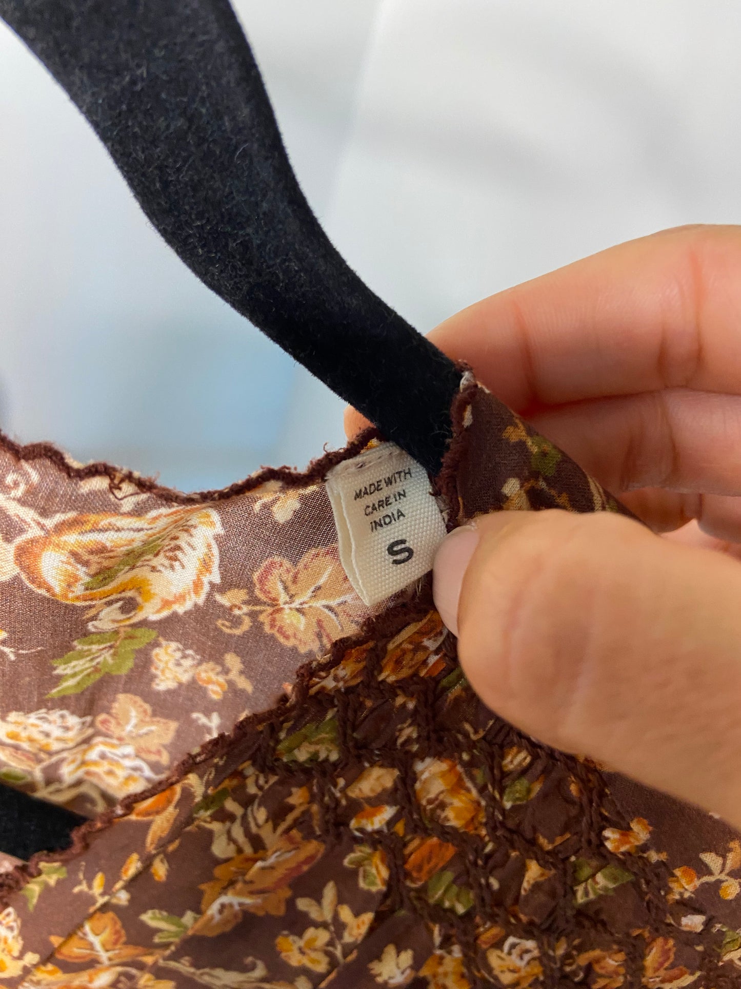 Doen Milana Autumn Floral Midi Dress size S