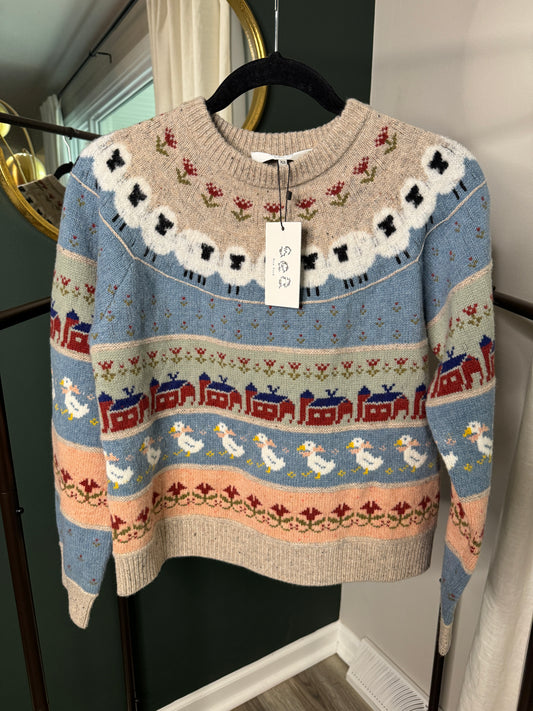 Sea New York Samira Sheep Sweater size XS