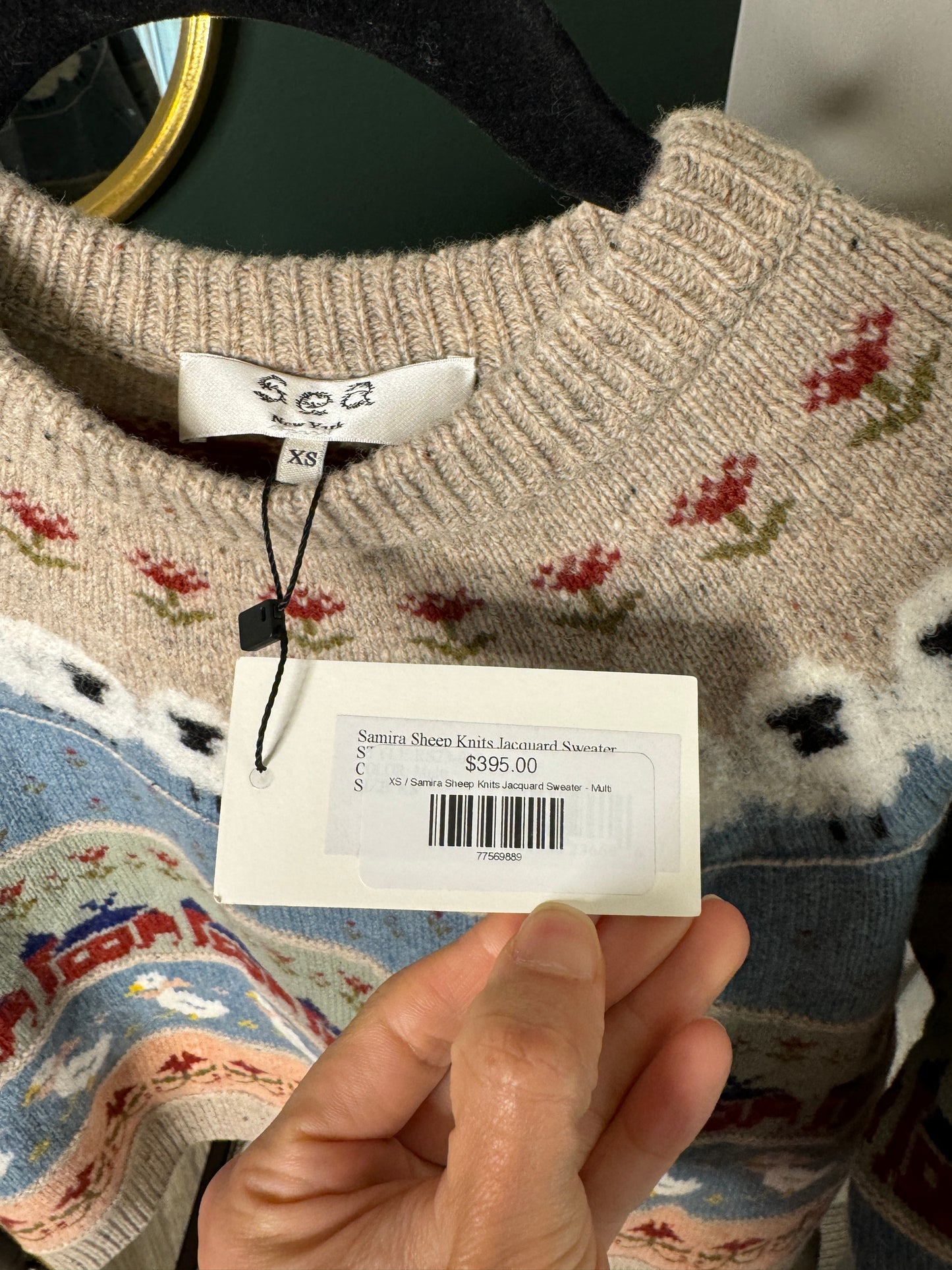 Sea New York Samira Sheep Sweater size XS