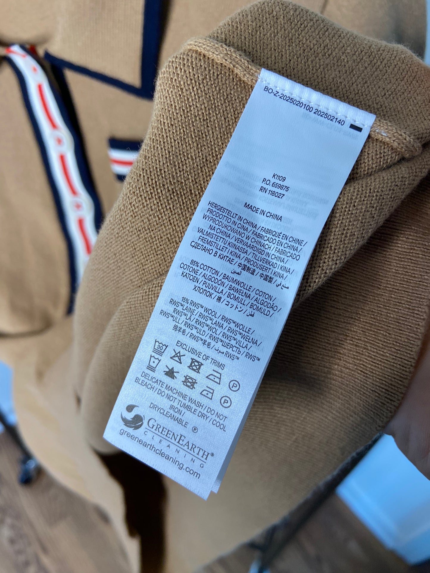 Boden Cotton Henley T-Shirt size M