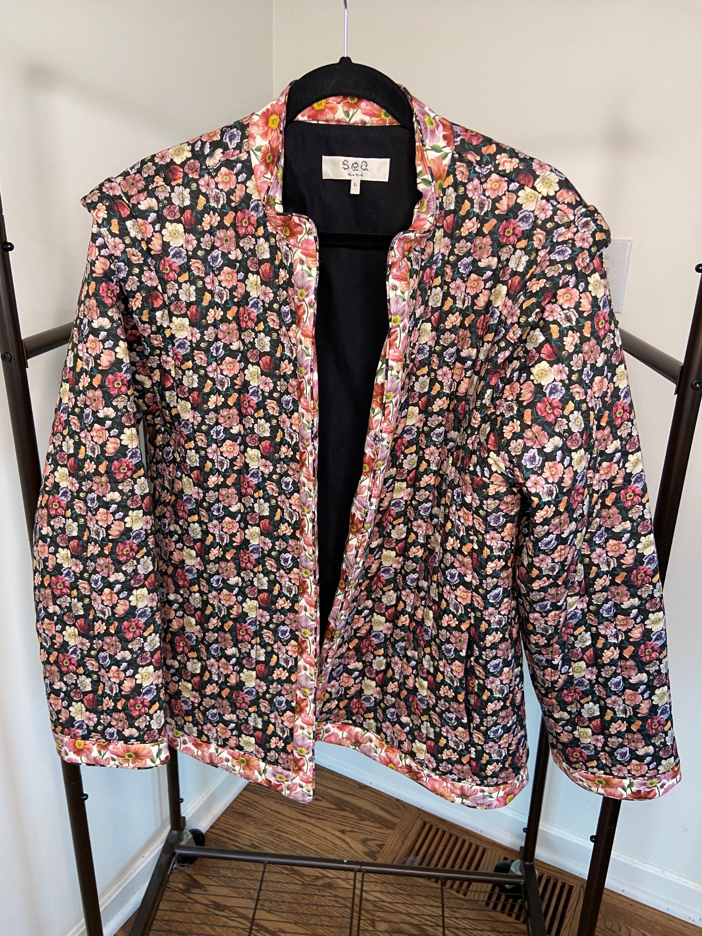 Sea New York Leslie Quilted Jacket size L