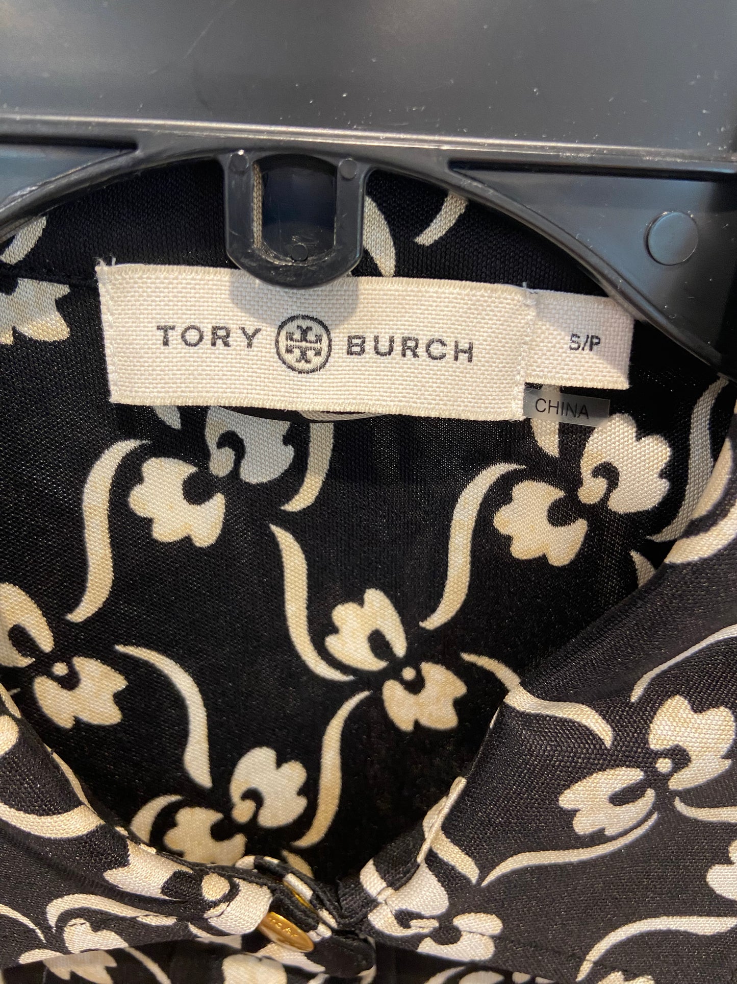 Tory Burch Printed Polo Silk Midi Dress size S