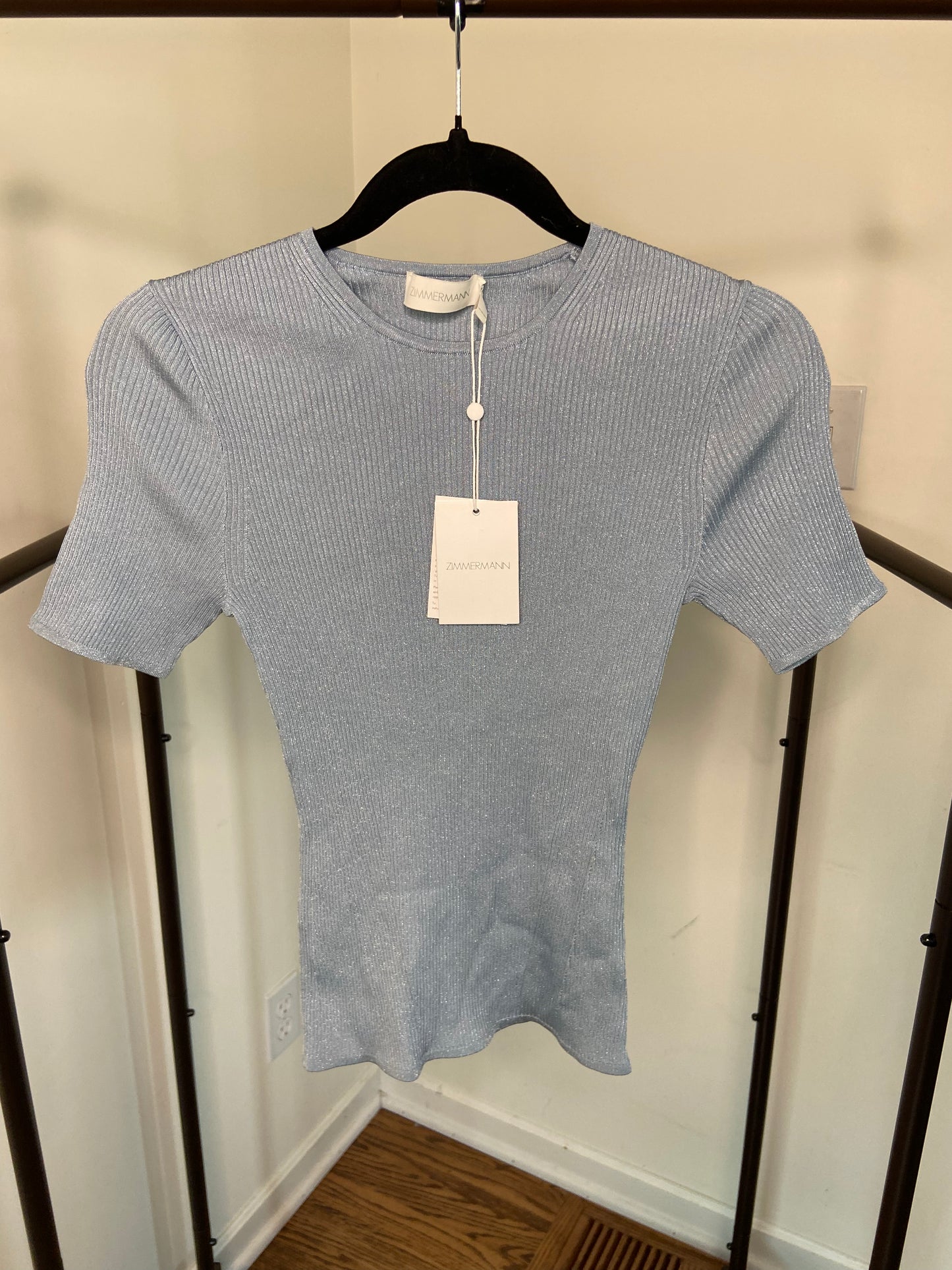 Zimmermann Waverly Rib T-Shirt size US 6