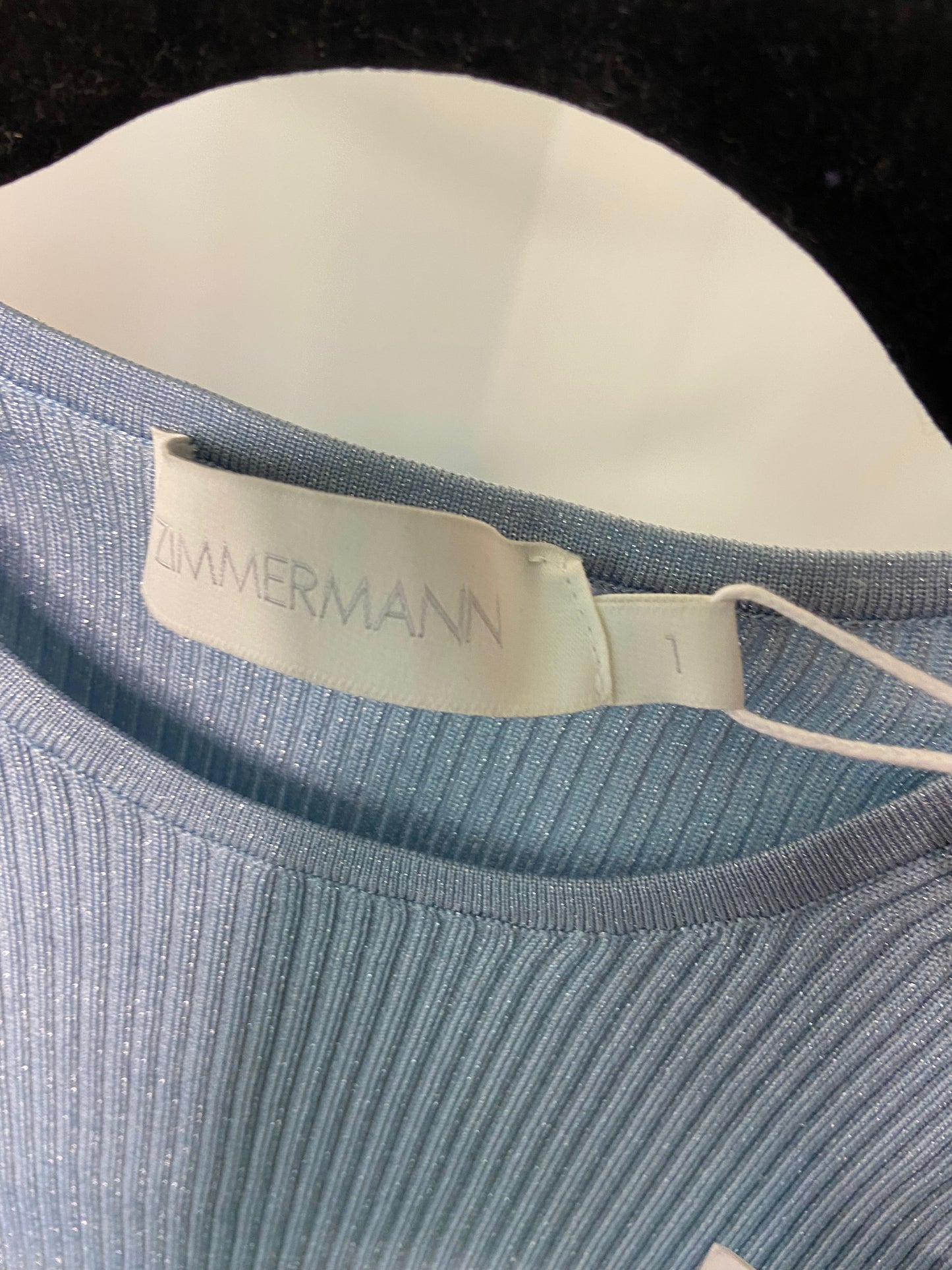 Zimmermann Waverly Rib T-Shirt size US 6
