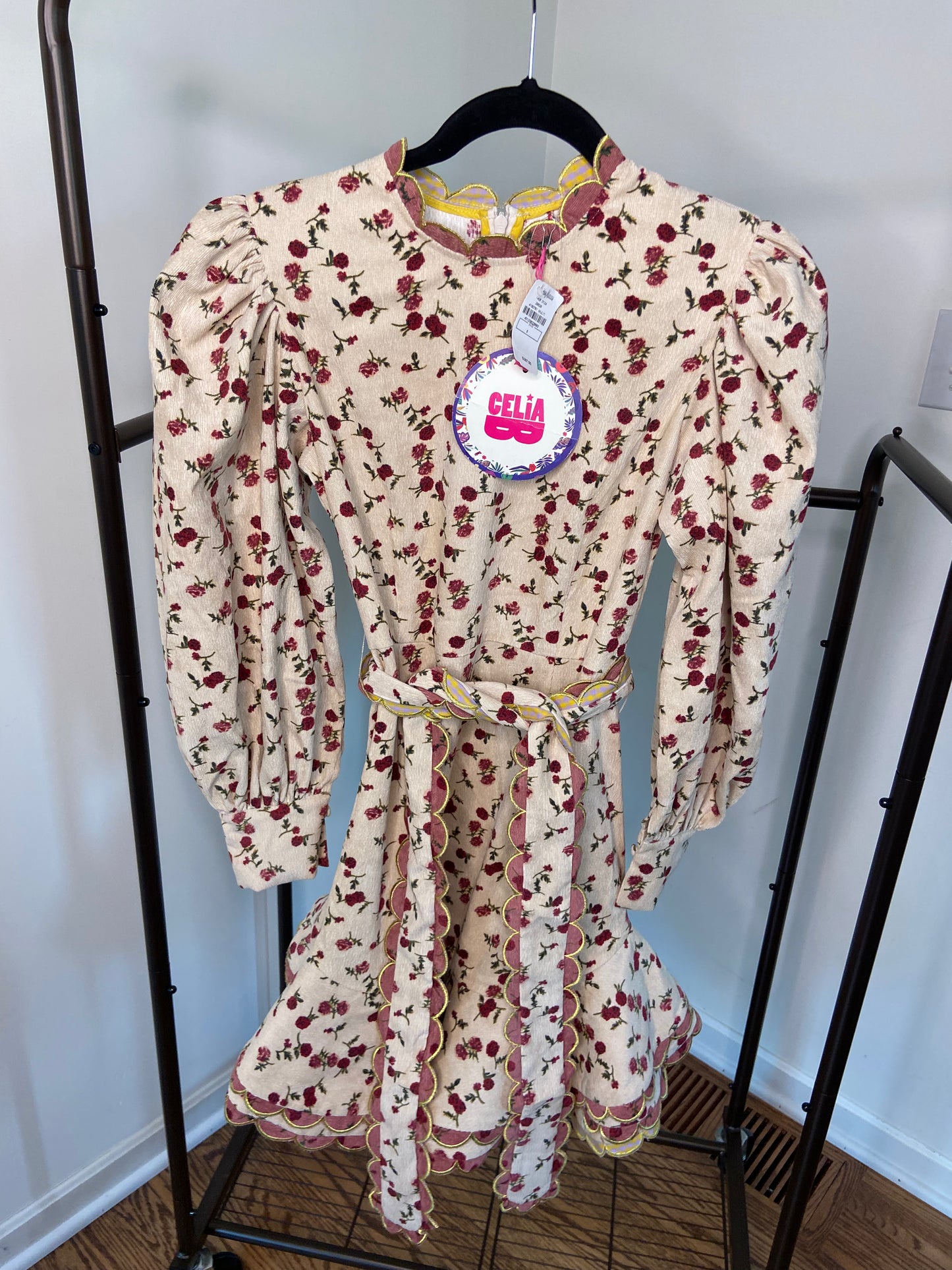 Celia B Alder Corduroy Dress size S