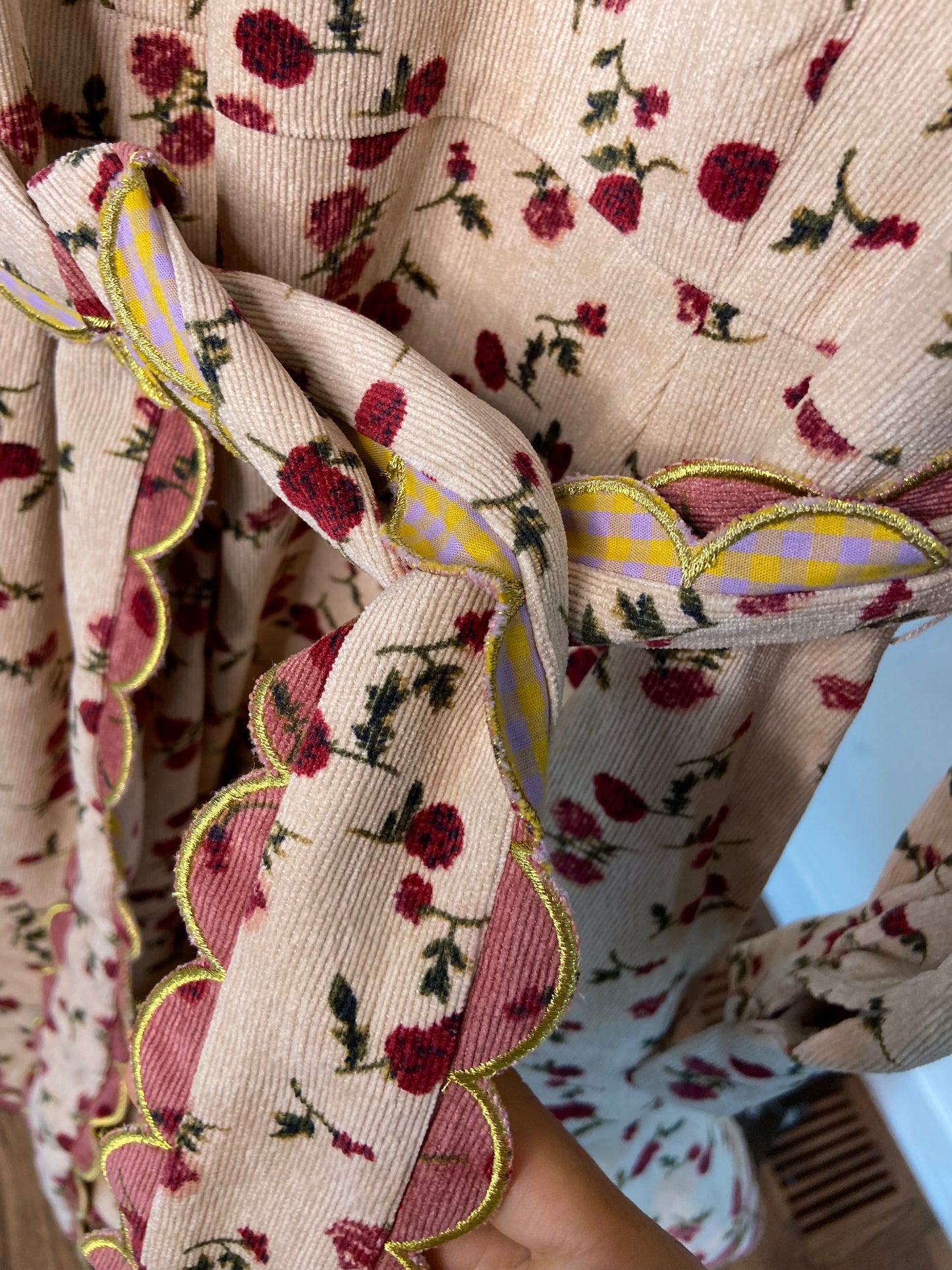 Celia B Alder Corduroy Dress size S