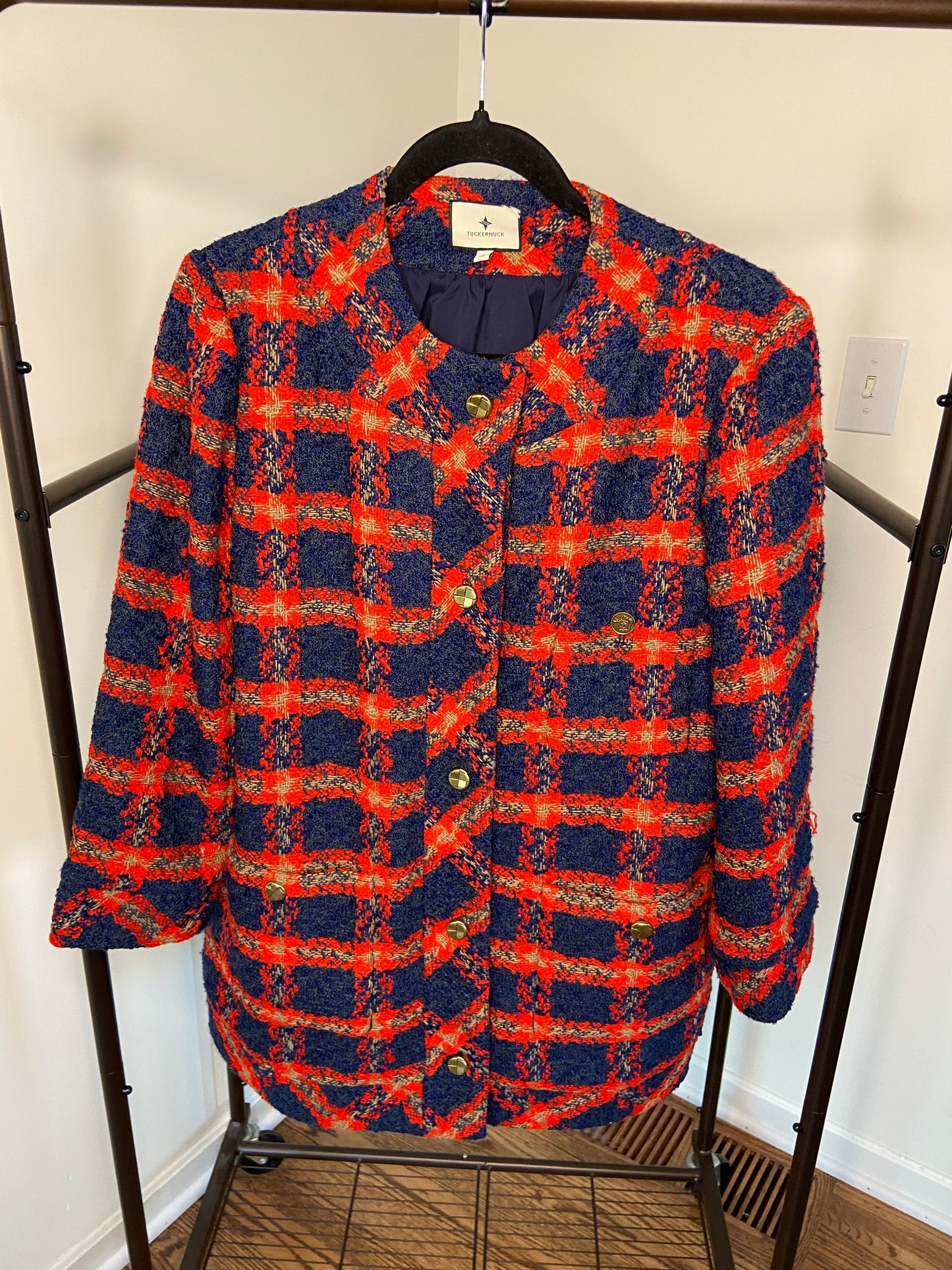 Tuckernuck Liberty Tweed Graham Jacket size M