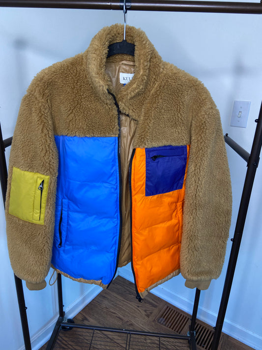 Kule Krispie Sherpa Puffer Jacket size M