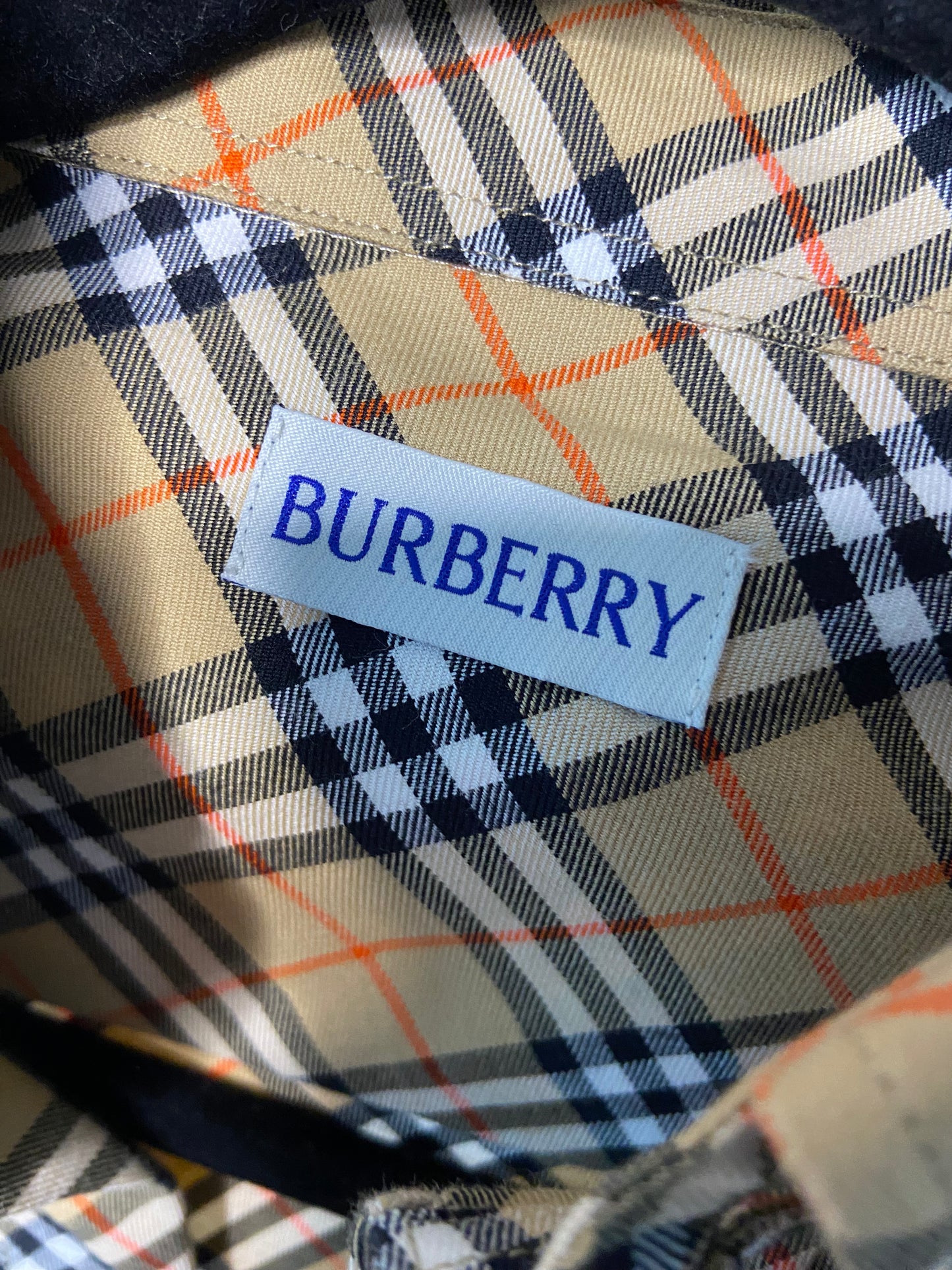 Burberry Checkered Cotton Shirt size 4