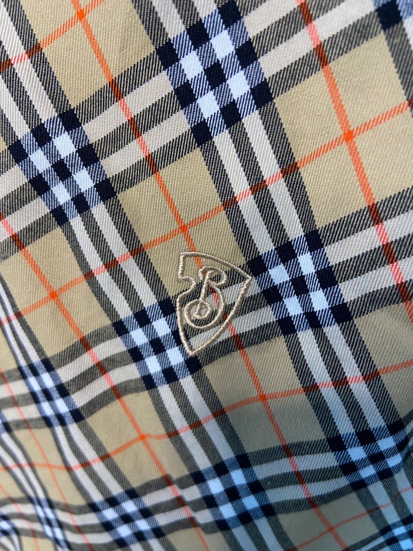 Burberry Checkered Cotton Shirt size 4