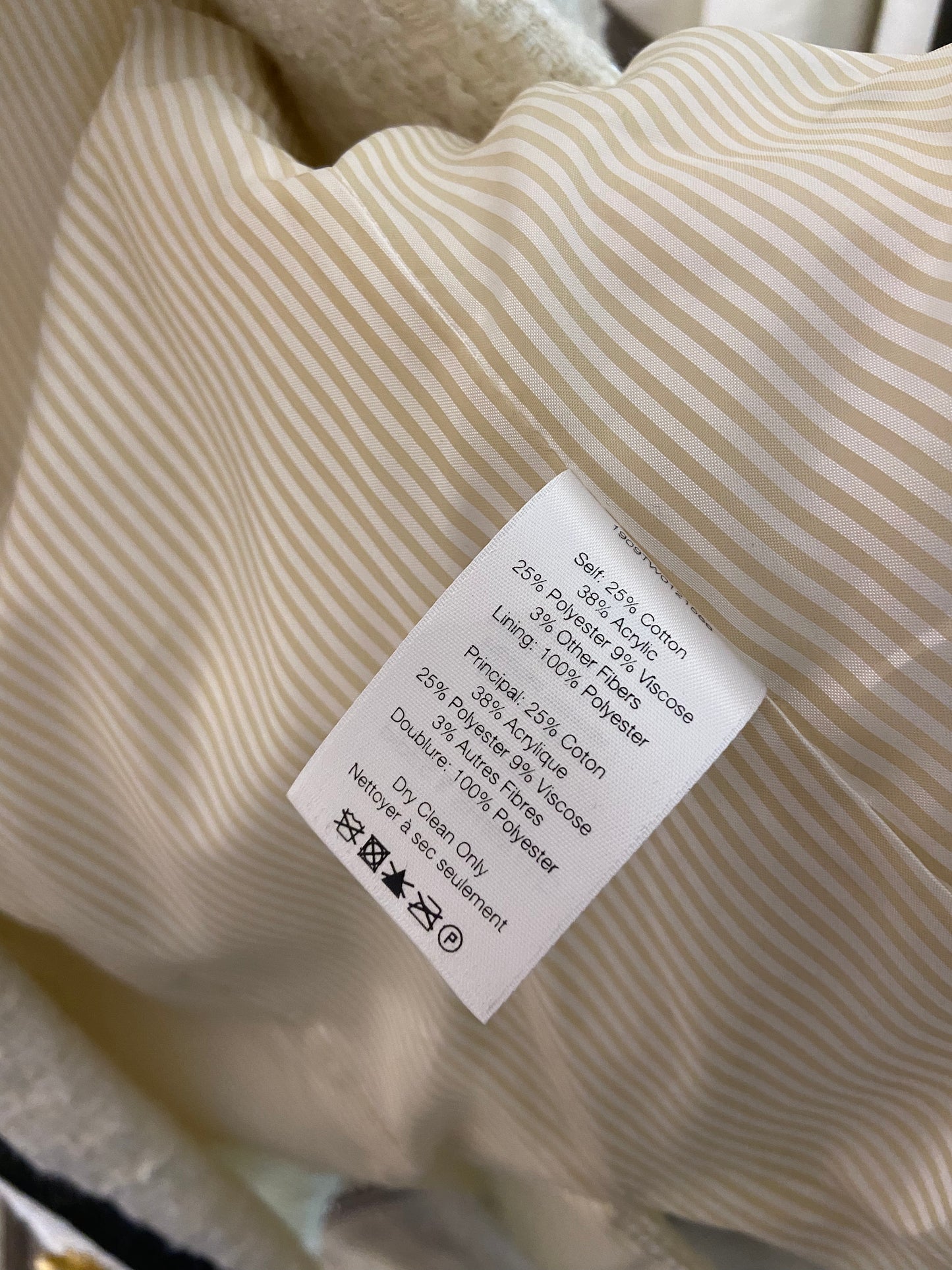 Veronica Beard Cato Tweed Dickey Blazer Jacket size 6