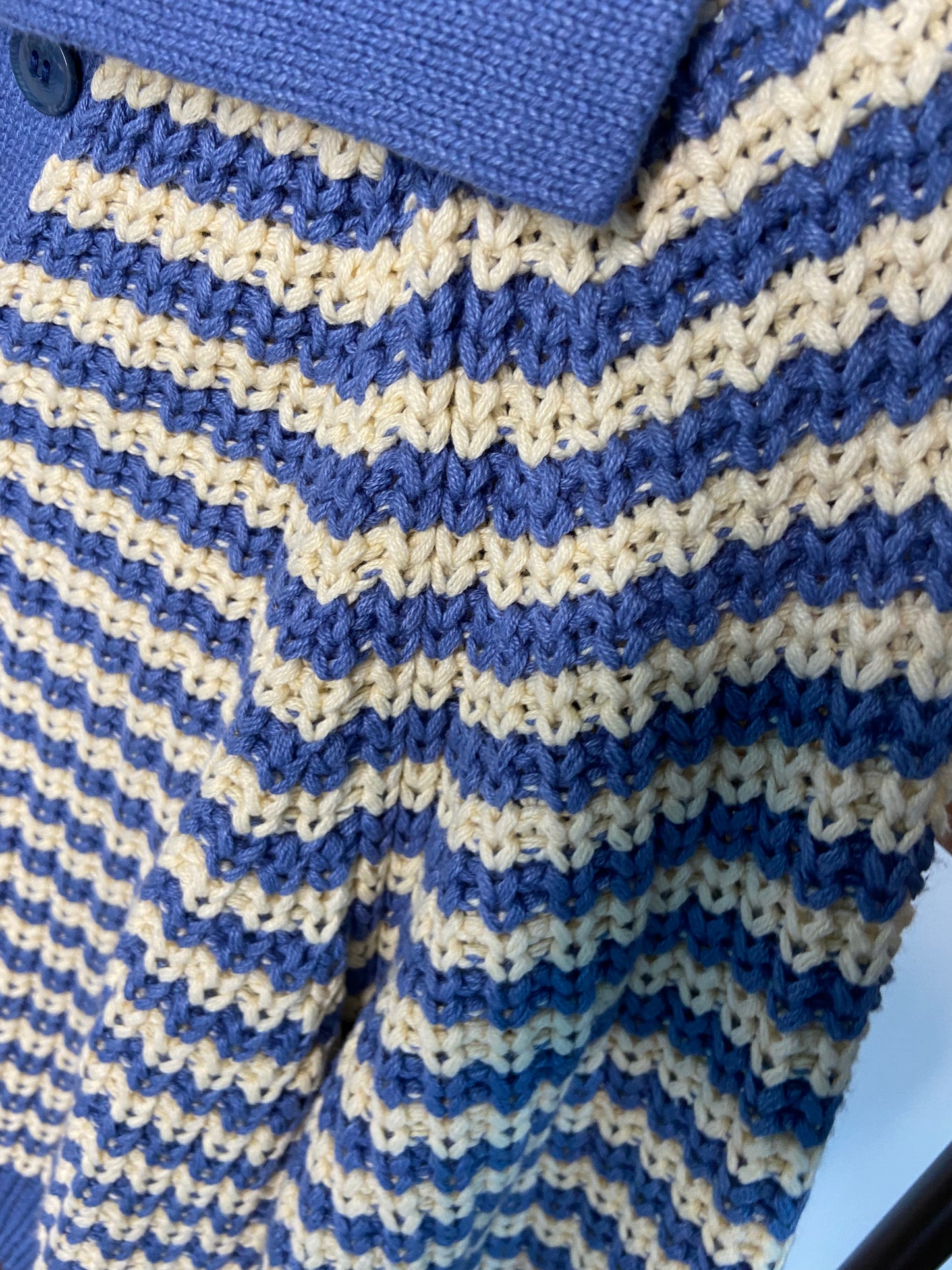 The Great The Mini Collar Cardigan size L