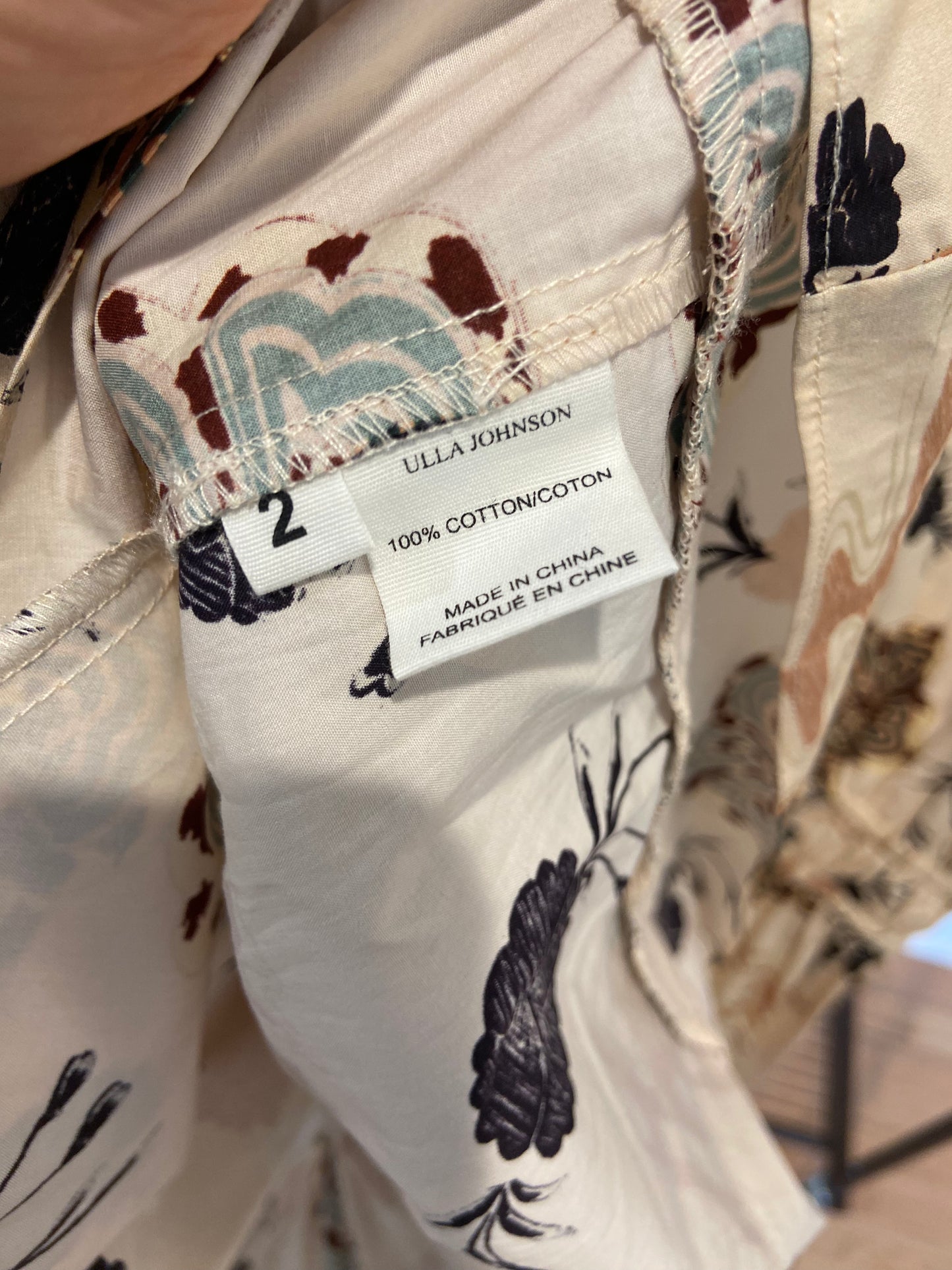 Ulla Johnson Naomi Dress in Daisy size 2