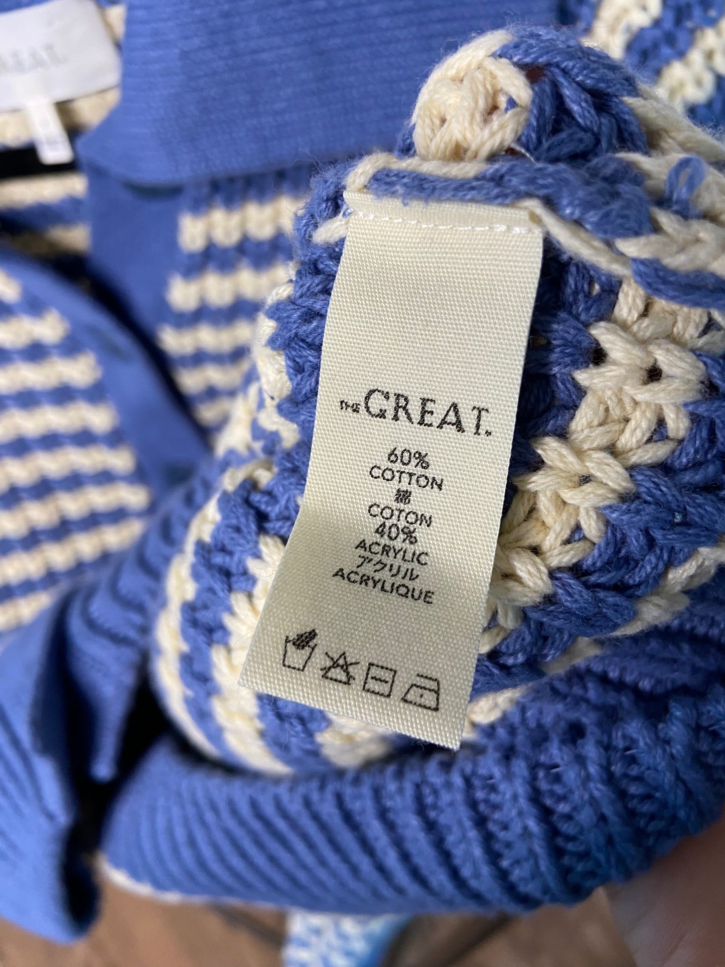 The Great The Mini Collar Cardigan size L