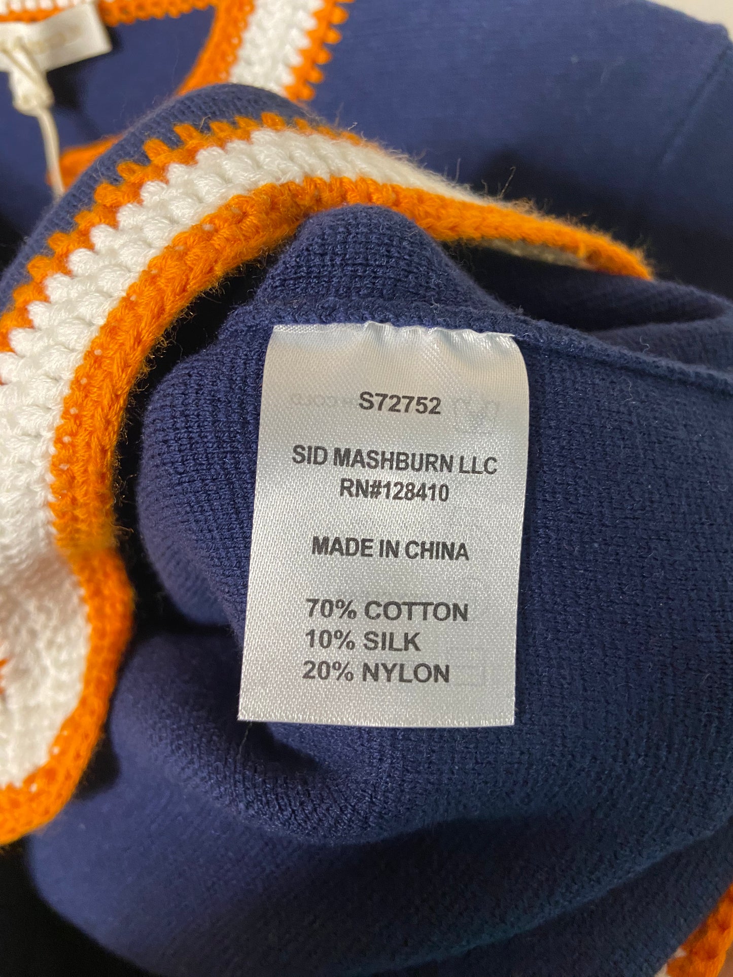 Ann Mashburn Aubrey Cardigan in Navy size S