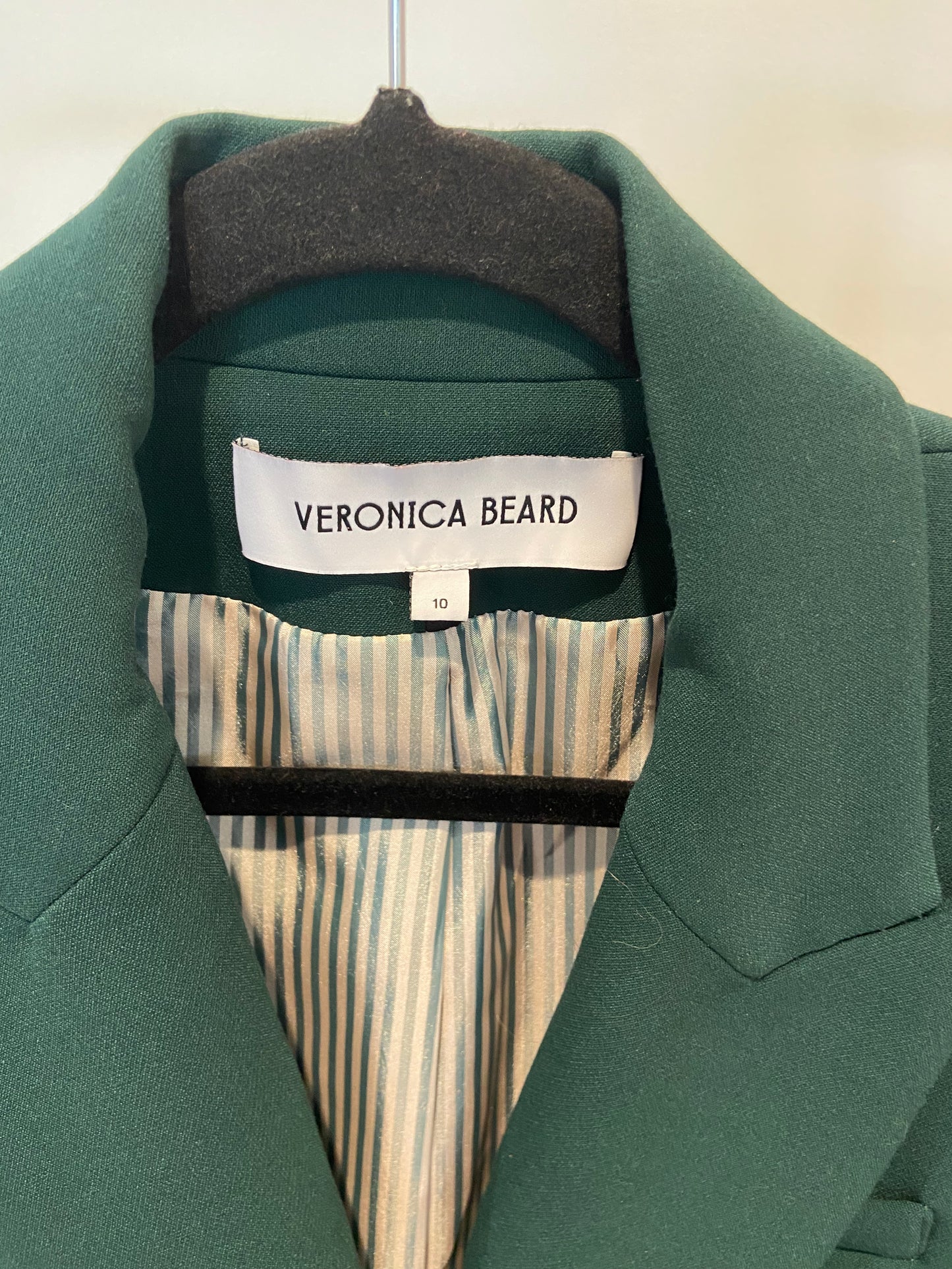 Veronica Beard Pine Miller Dickey Jacket Blazer size 10