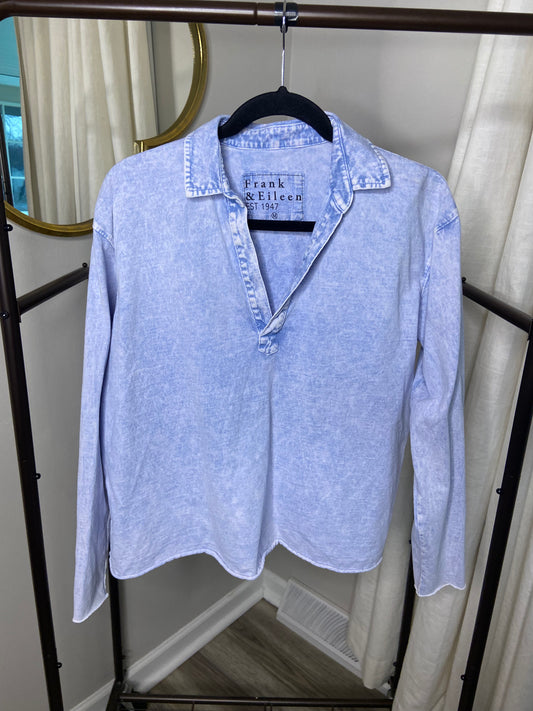 Frank and Eileen Patrick Popover Top size M