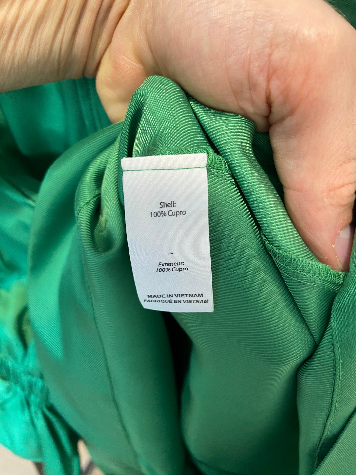 Cinq a Sept Holly Ruffle Sleeve Jacket and Giles Cargo Joggers in Green size S
