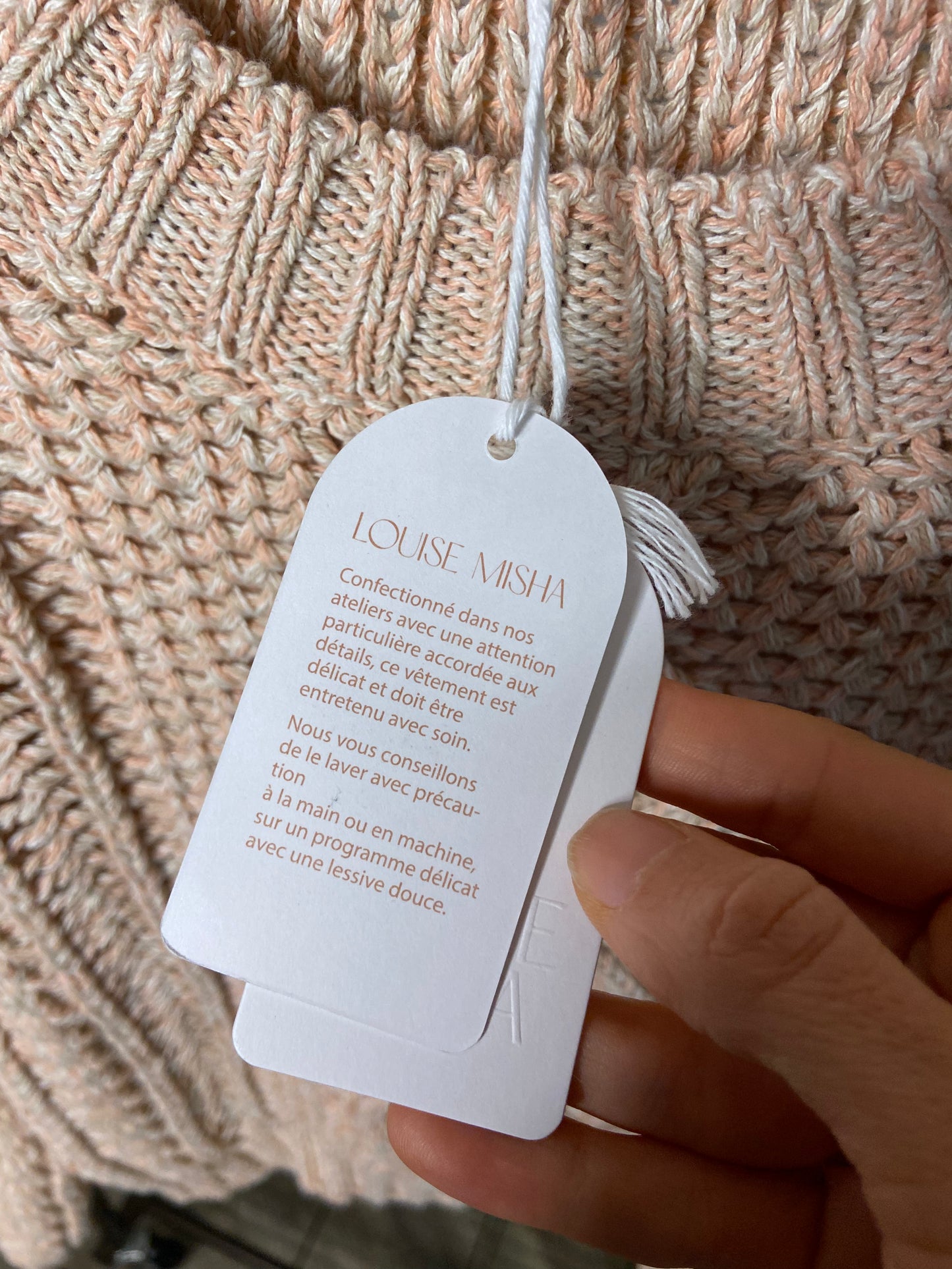 Louise Misha Lorena Jumper Sweater in Coral size M