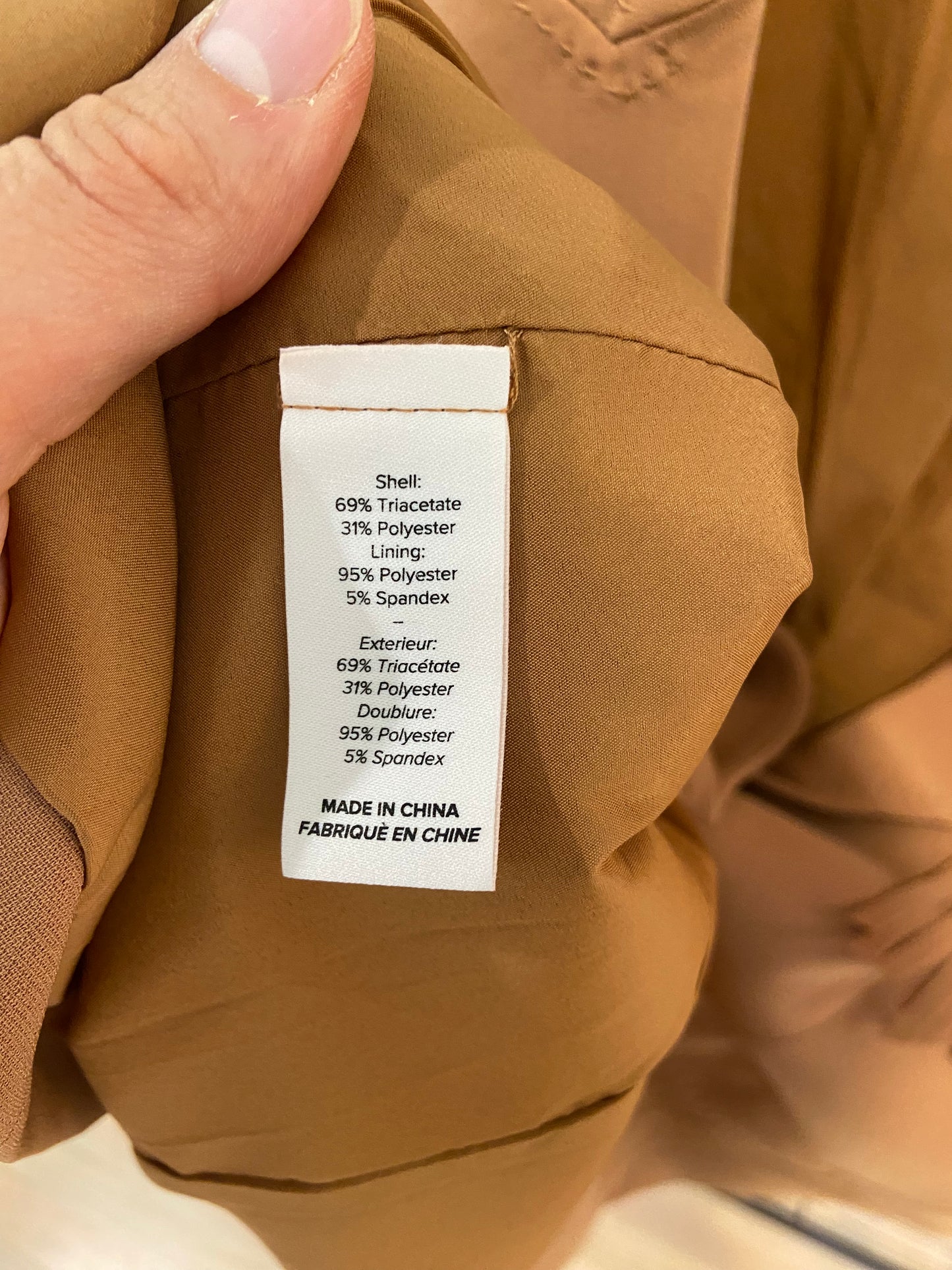Cinq a Sept Dani Fringe Blazer in Cinnamon size 12