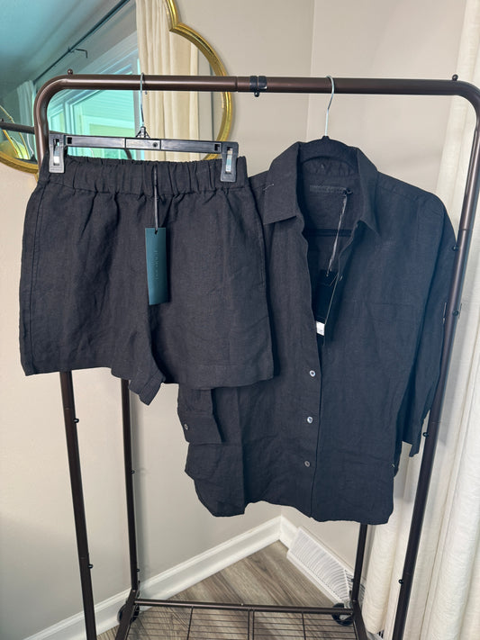 Jenni Kayne Linen Logan Set size XS