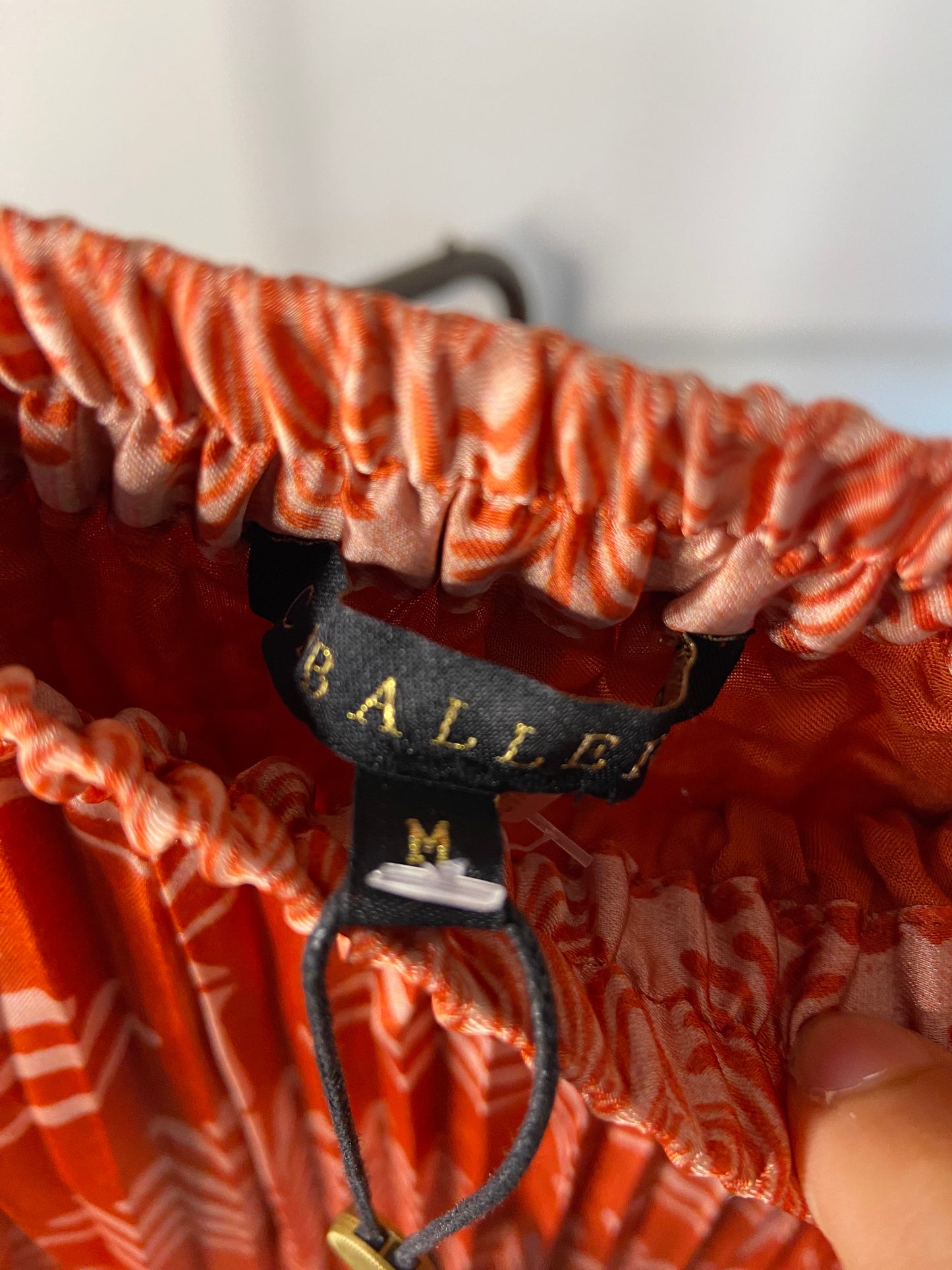 Caballero Rust Ginko Lucille Breeze Skirt size M