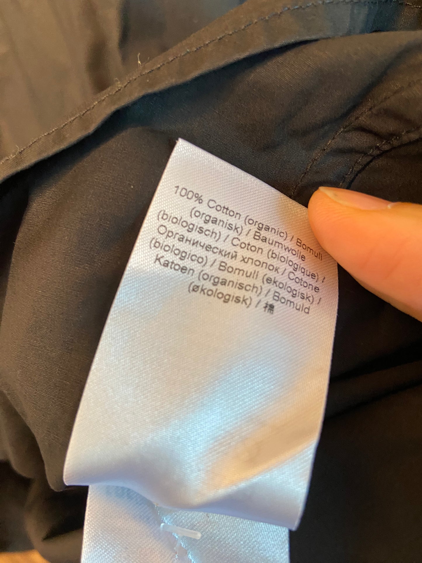 Ganni Black Poplin Midi Dress size 2