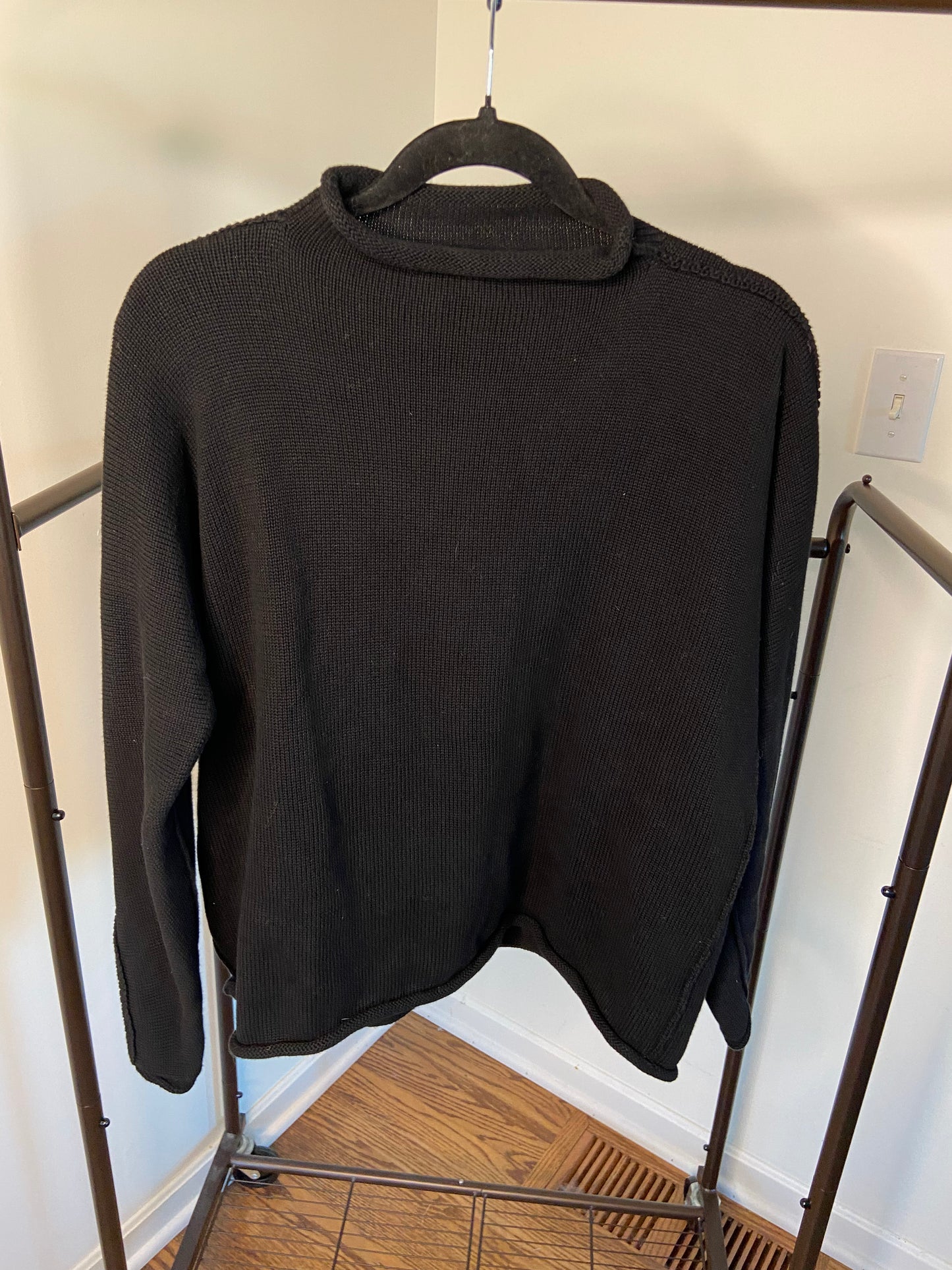 Frank and Eileen Monterey Sweater in Black size L