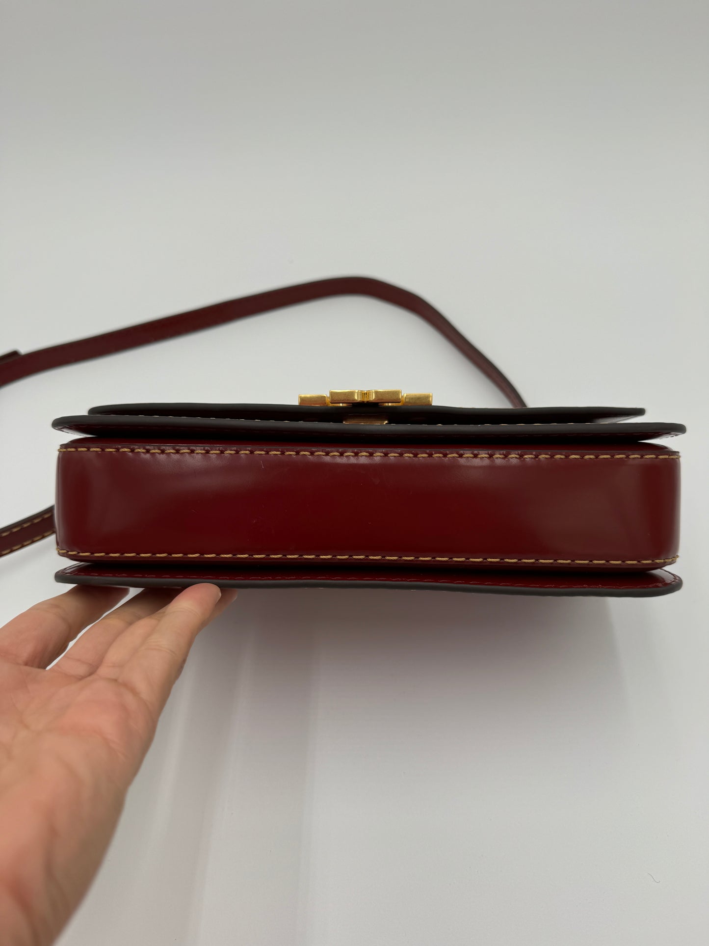 Tory Burch Eleanor Spazzolato Leather Convertible Shoulder Bag
