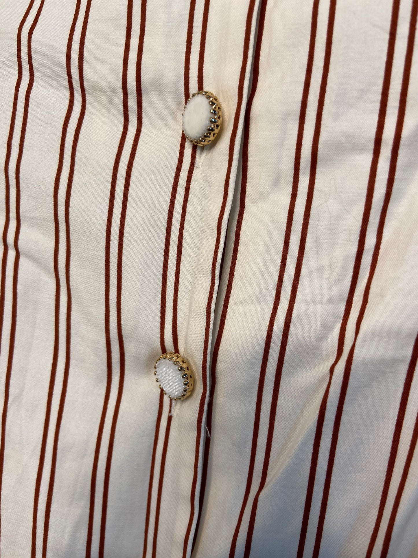 Reformation Halia Midi Dress in August Stripe size 4