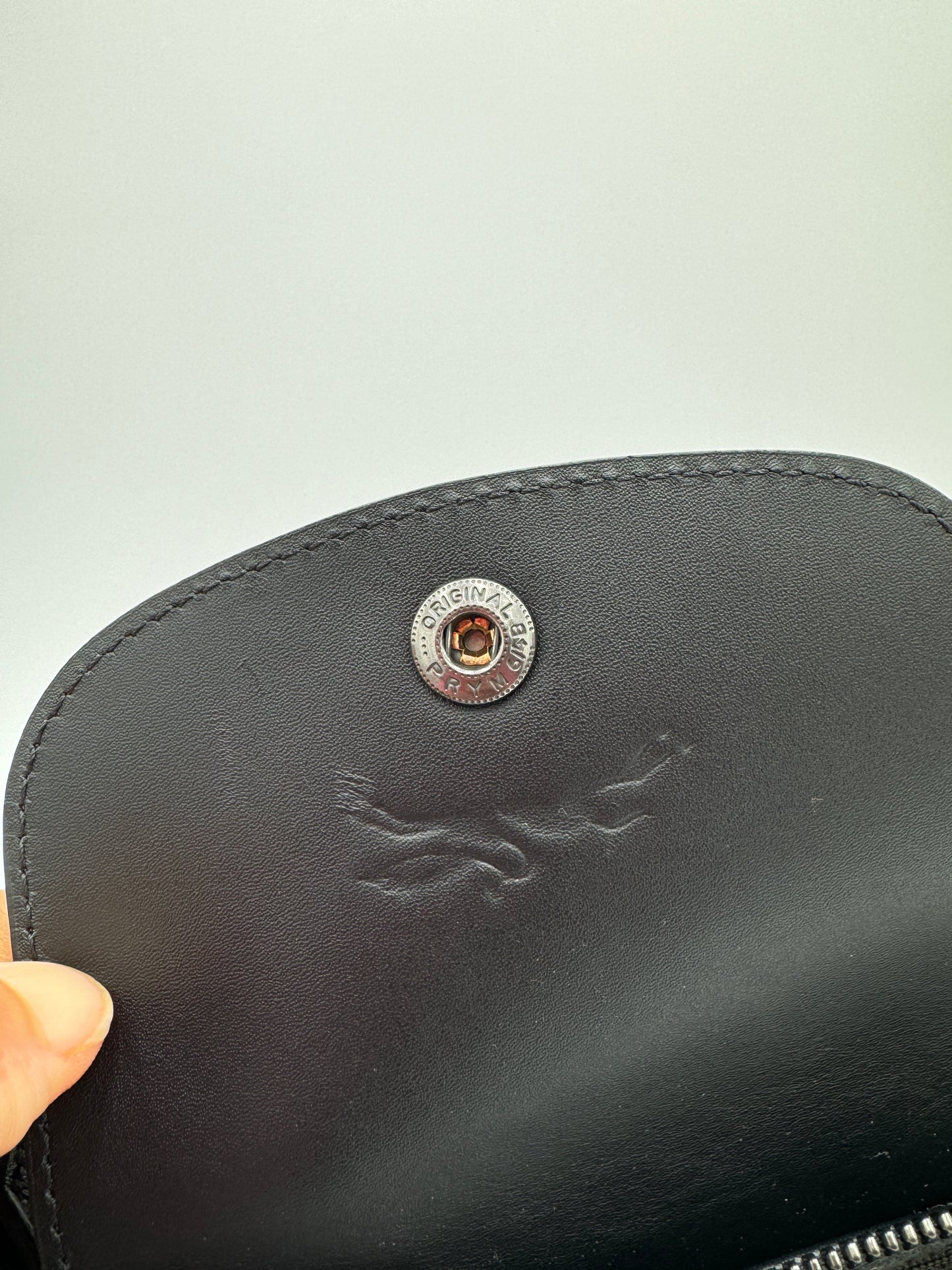 Longchamp Le Pliage Cuir Leather Small Tote Black