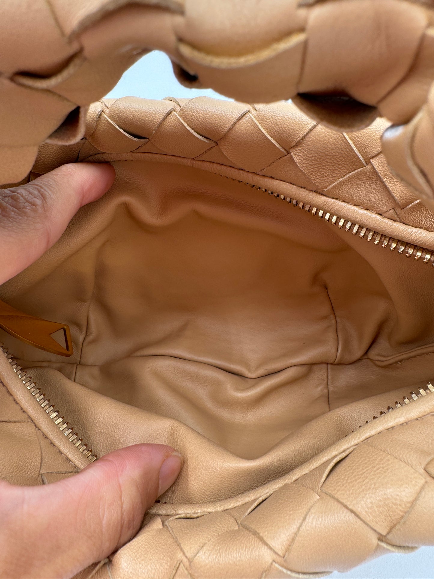Bottega Veneta Mini Jodie Intrecciato Bag Clutch