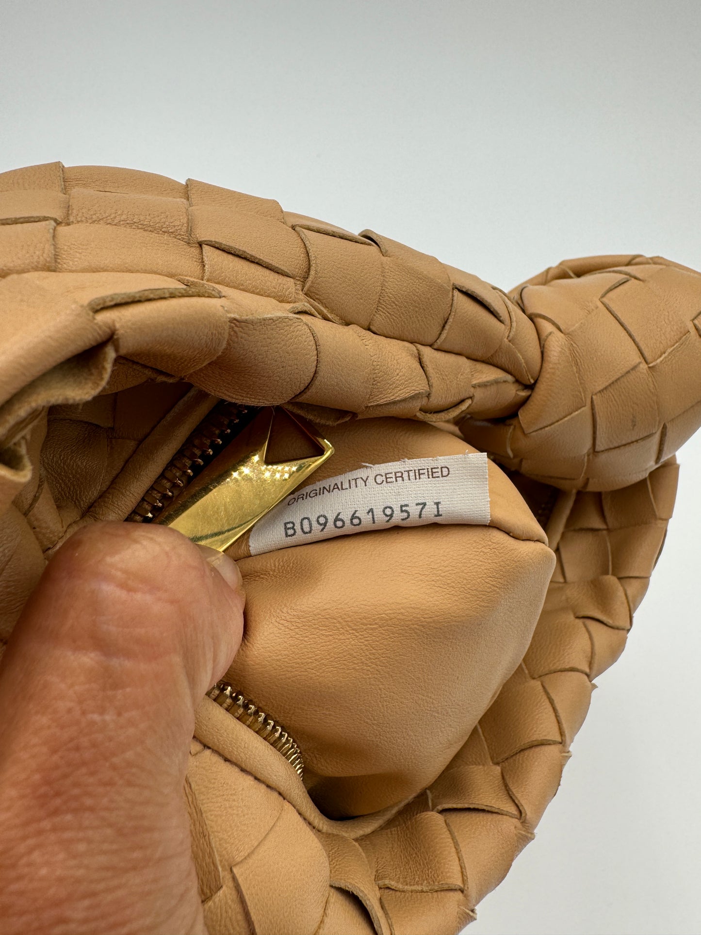 Bottega Veneta Mini Jodie Intrecciato Bag Clutch