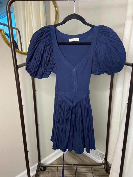 Ulla Johnson Vinny Playsuit in Midnight Blue size 2