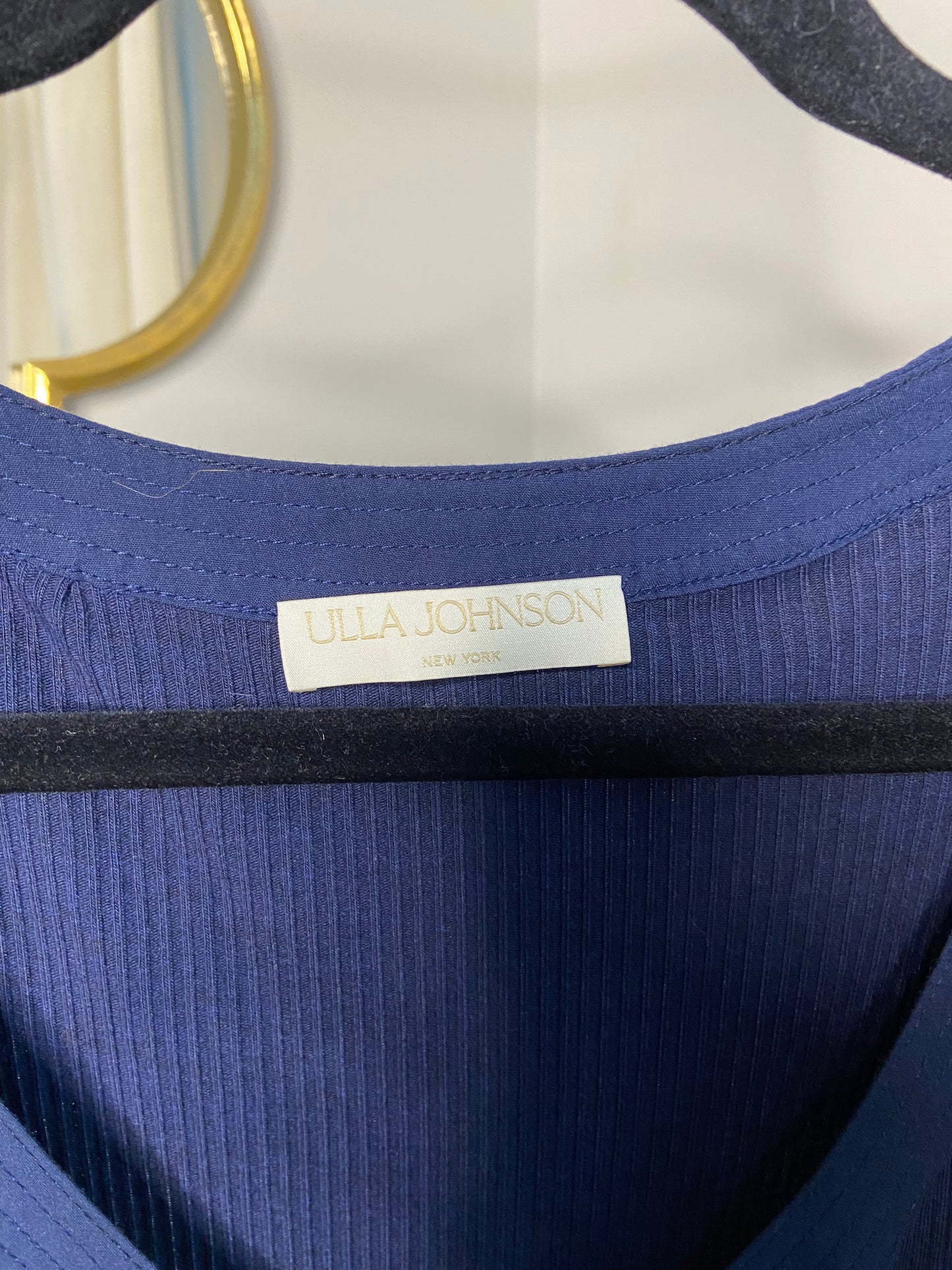 Ulla Johnson Vinny Playsuit in Midnight Blue size 2