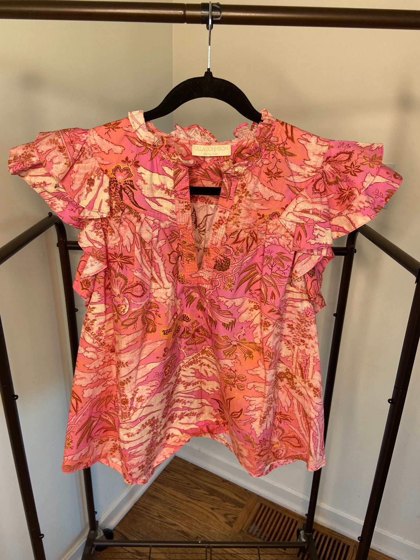 Ulla Johnson Camellia Lei Top size 10